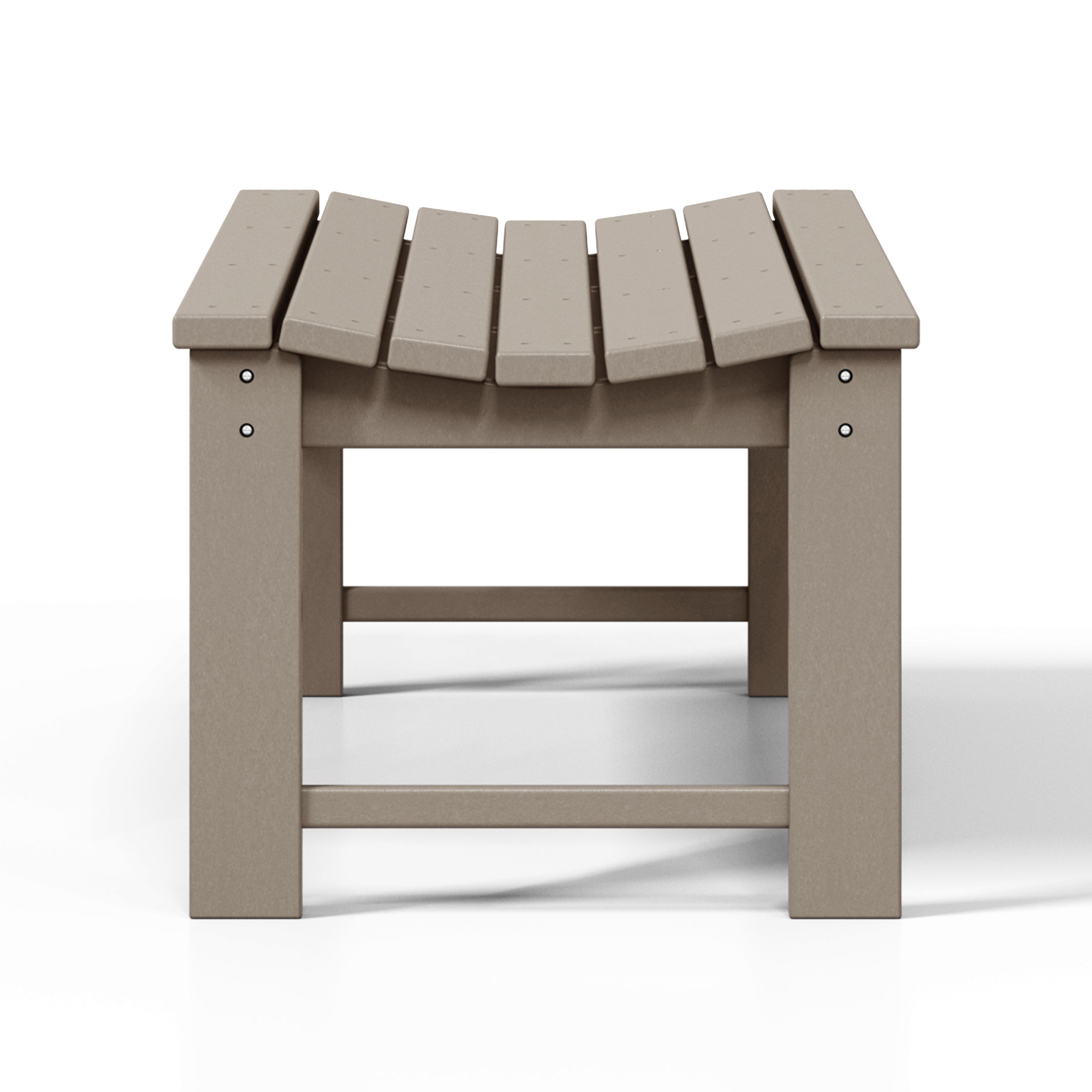 Concord All-Weather Outdoor Garden Backless Bench (46" Wide) Seahawk Designs Patio Benches
