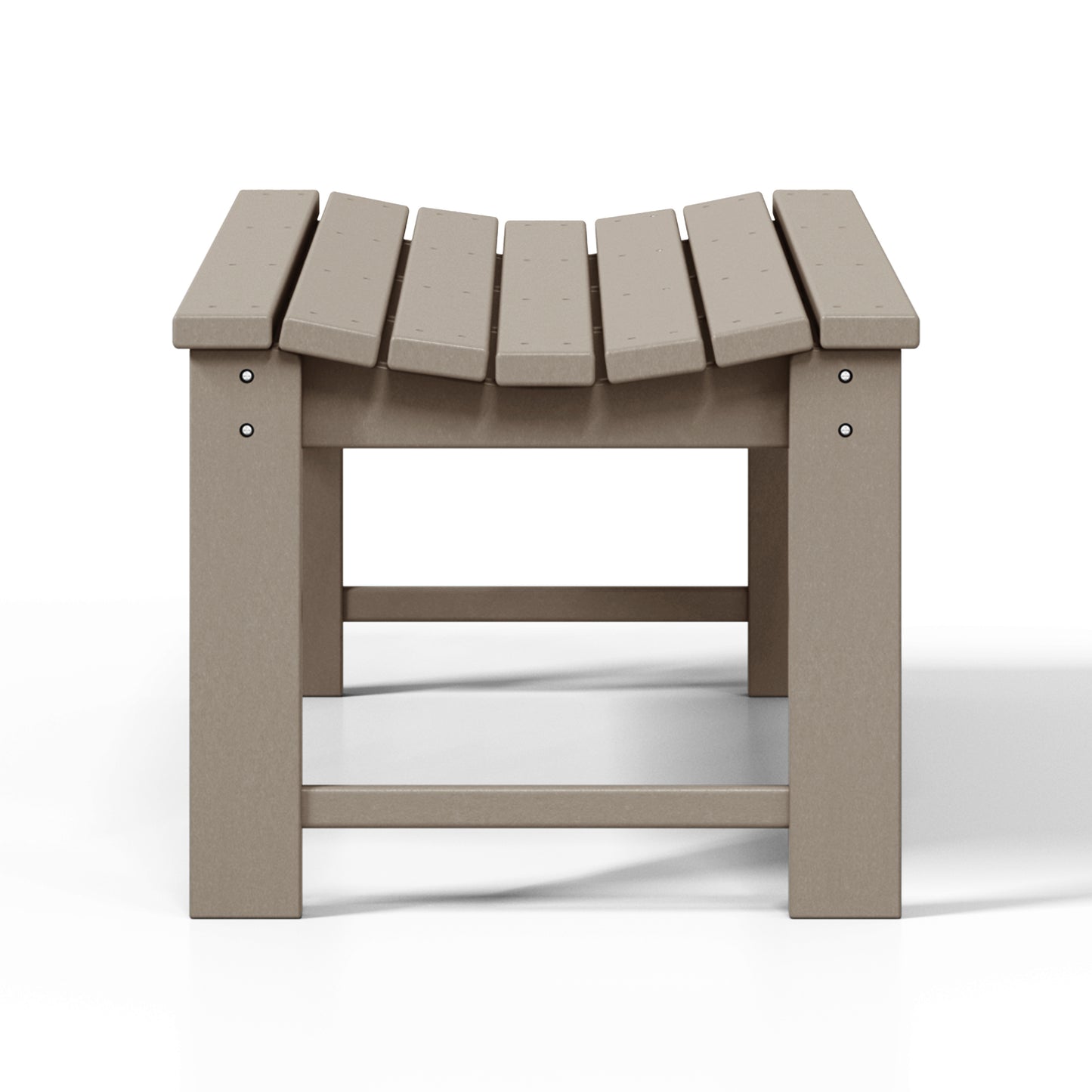 Concord All-Weather Outdoor Garden Backless Bench (46" Wide) Seahawk Designs Patio Benches
