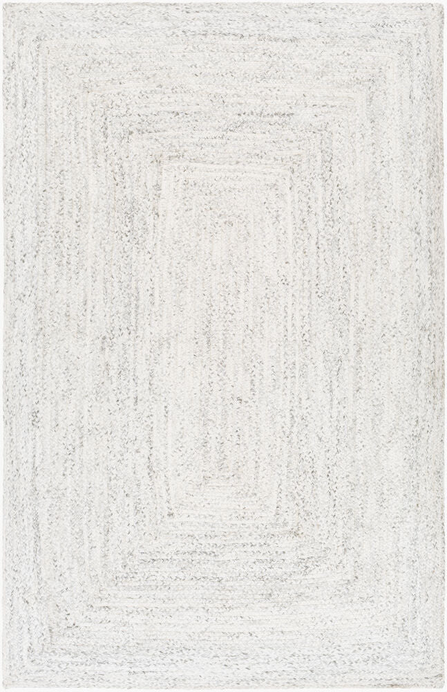 Cologne Handmade Rug — Gray/White