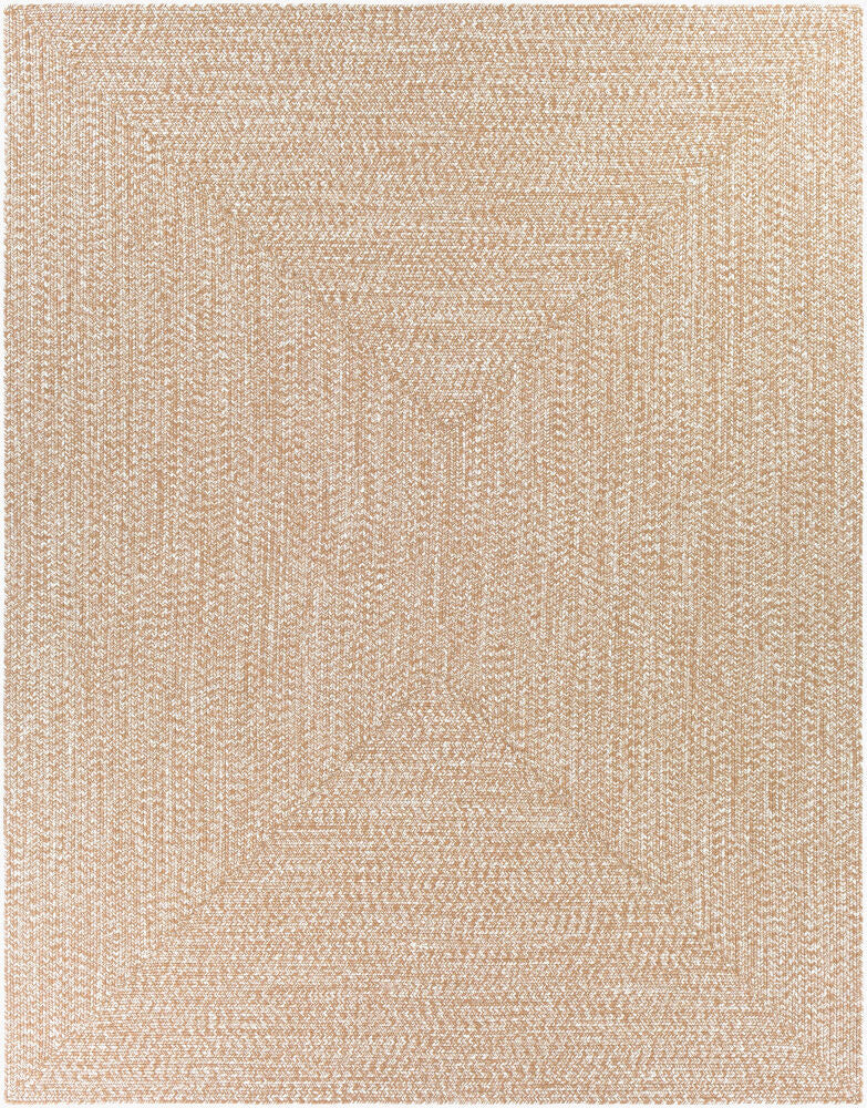 Chesapeake Bay Machine Woven Rug — Brown/Cream