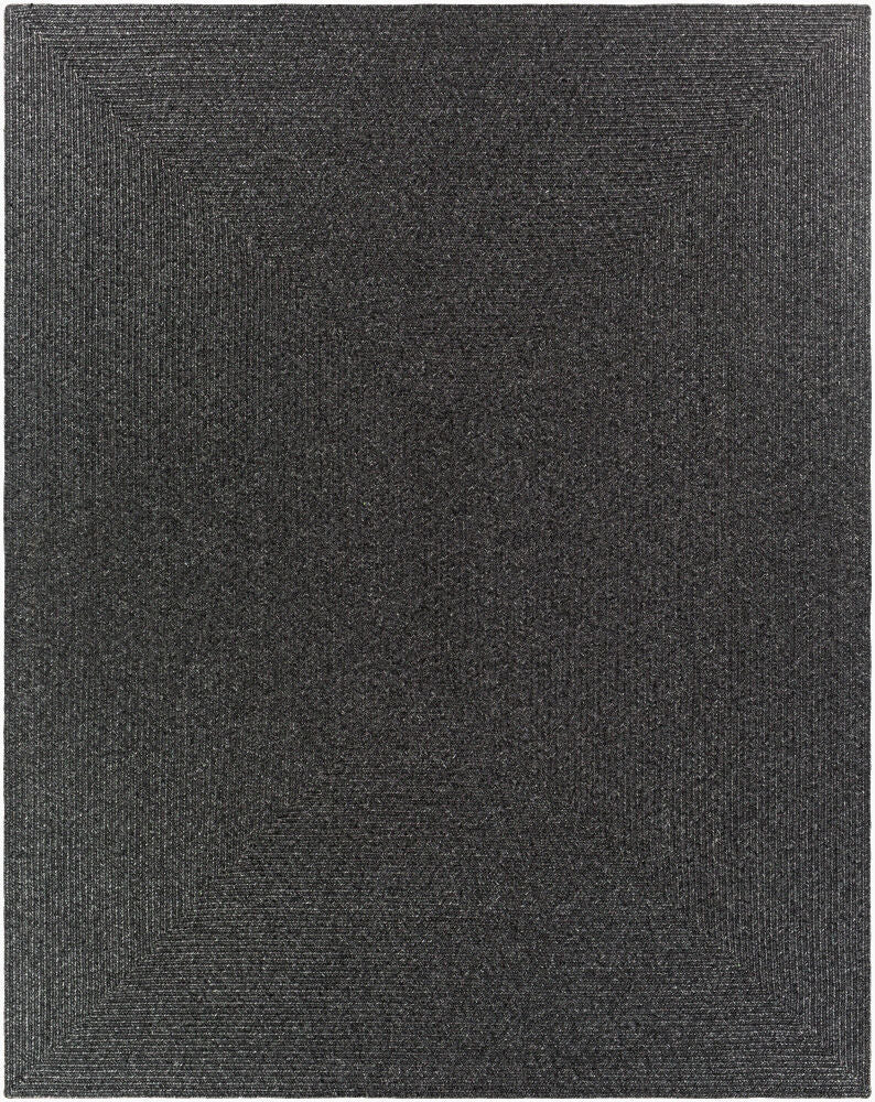 Chesapeake Bay Machine Woven Rug — Black