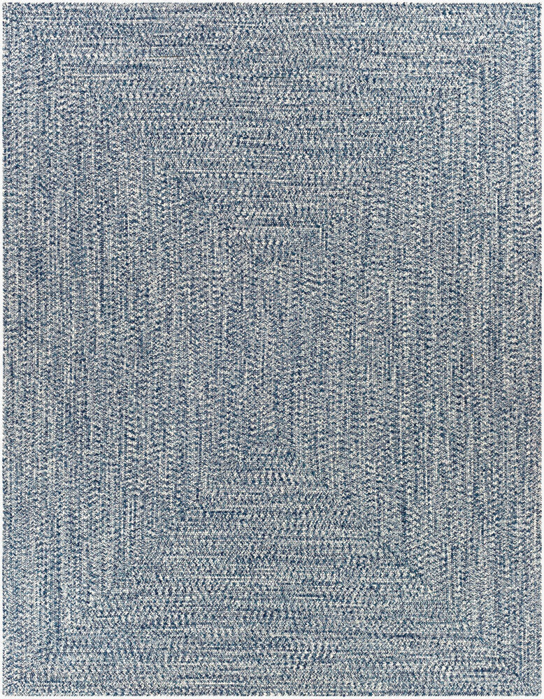 Chesapeake Bay Machine Woven Rug — Charcoal/Cream
