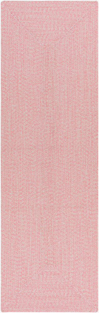 Chesapeake Bay Machine Woven Rug — Cream/Light Pink