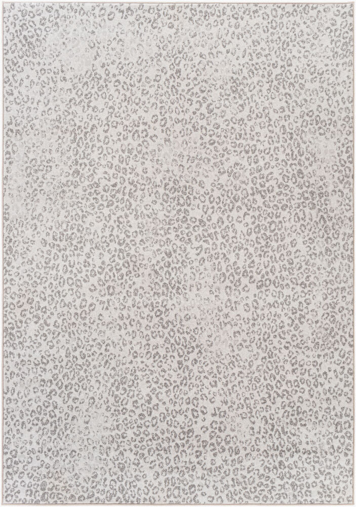 Contempo Machine Woven Rug — Charcoal/Cream