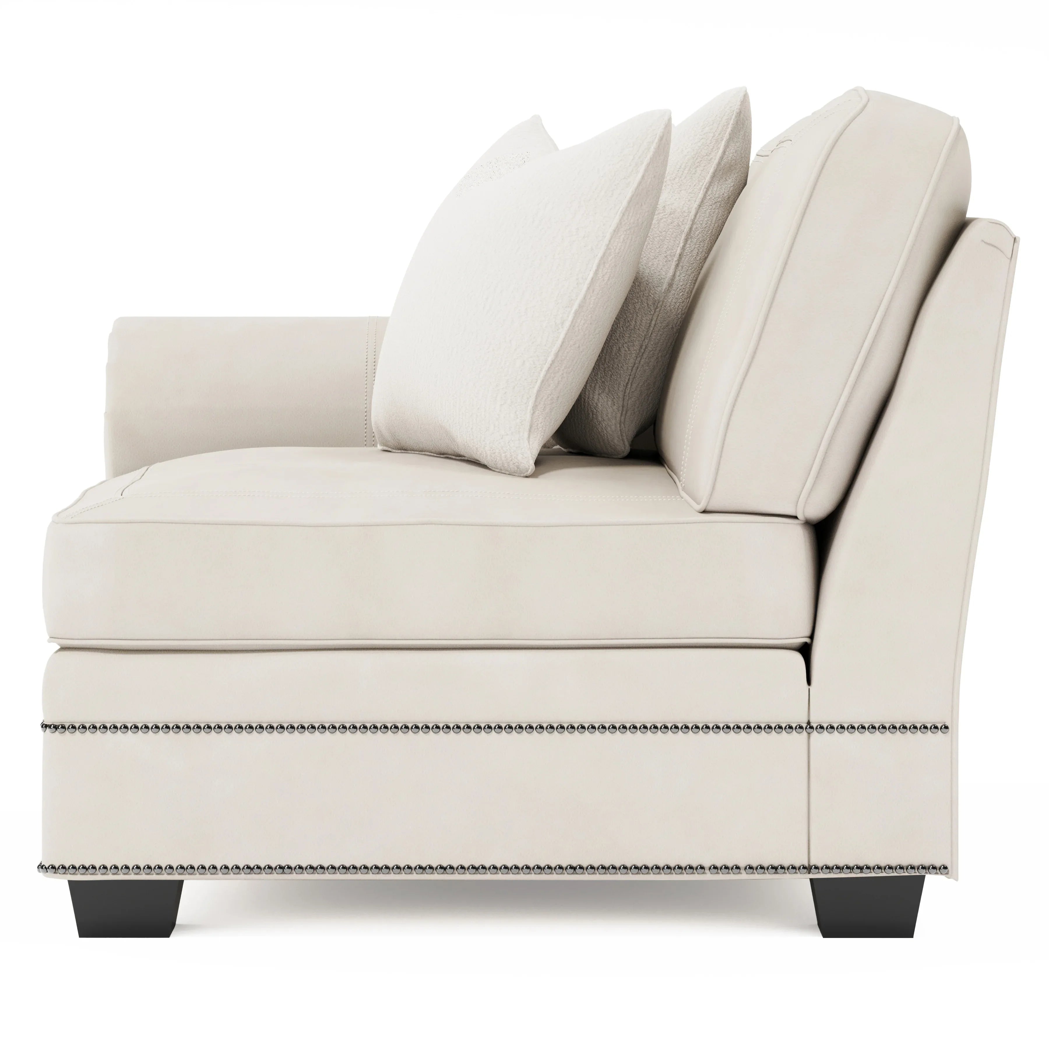 Grandview Leather Left Arm Chair Bernhardt Living