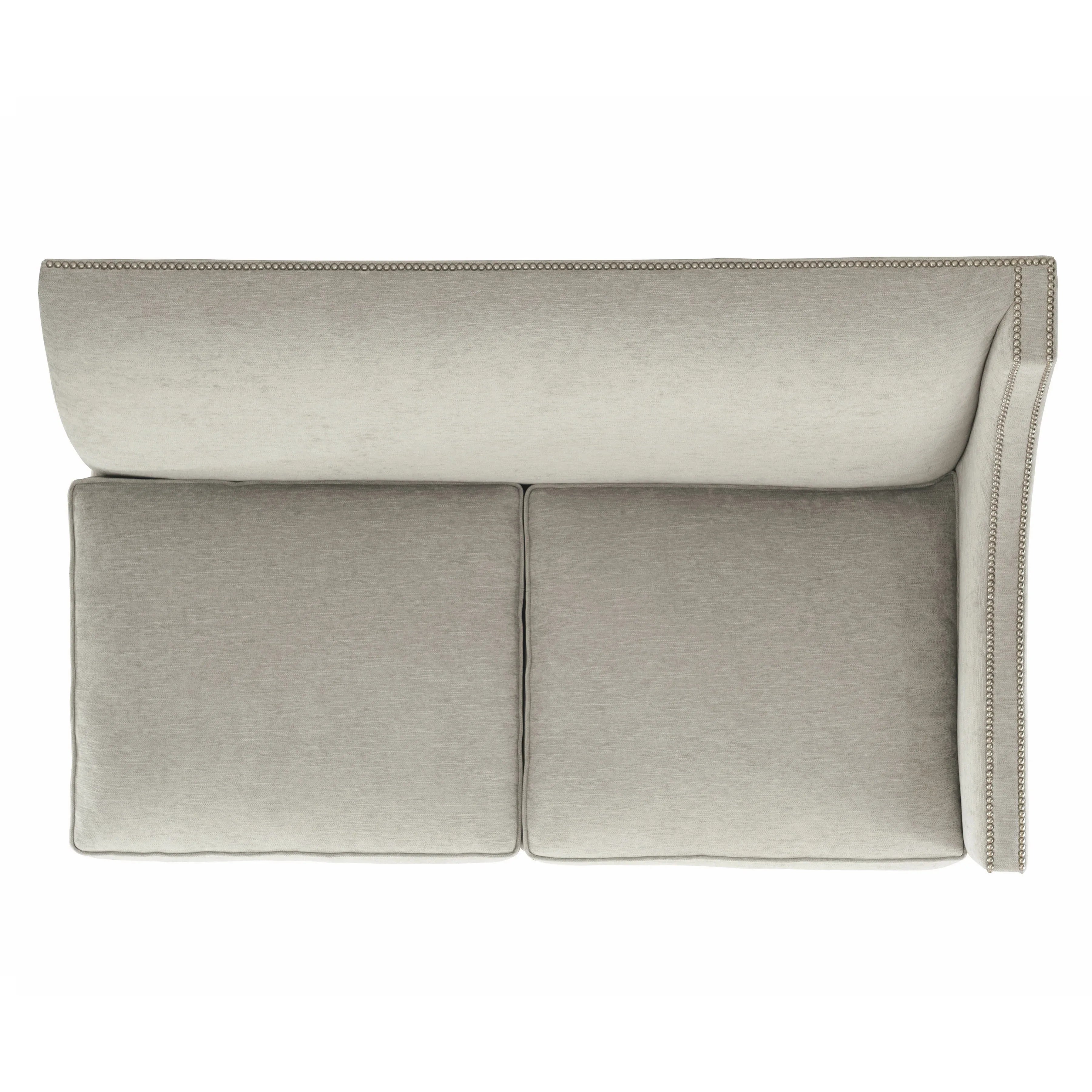 Palisades Fabric Right Arm Loveseat Bernhardt Interiors