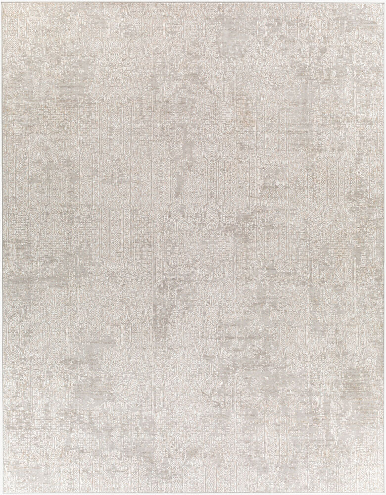 Carmel Machine Woven Rug — Gray/Light Gray