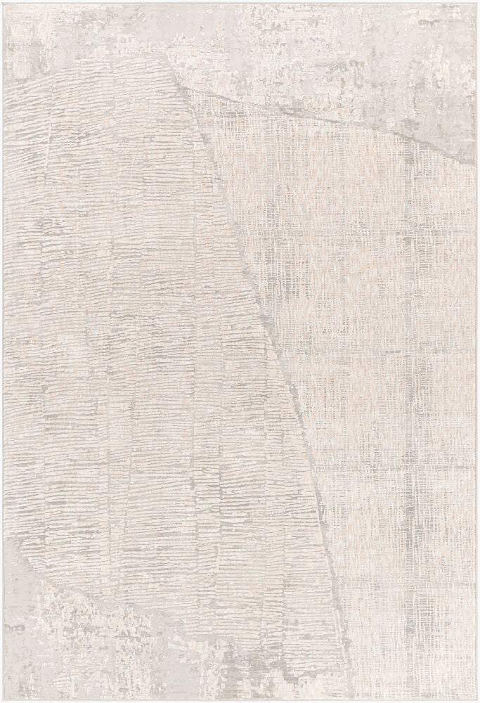 Carmel Machine Woven Rug — Gray/Light Gray