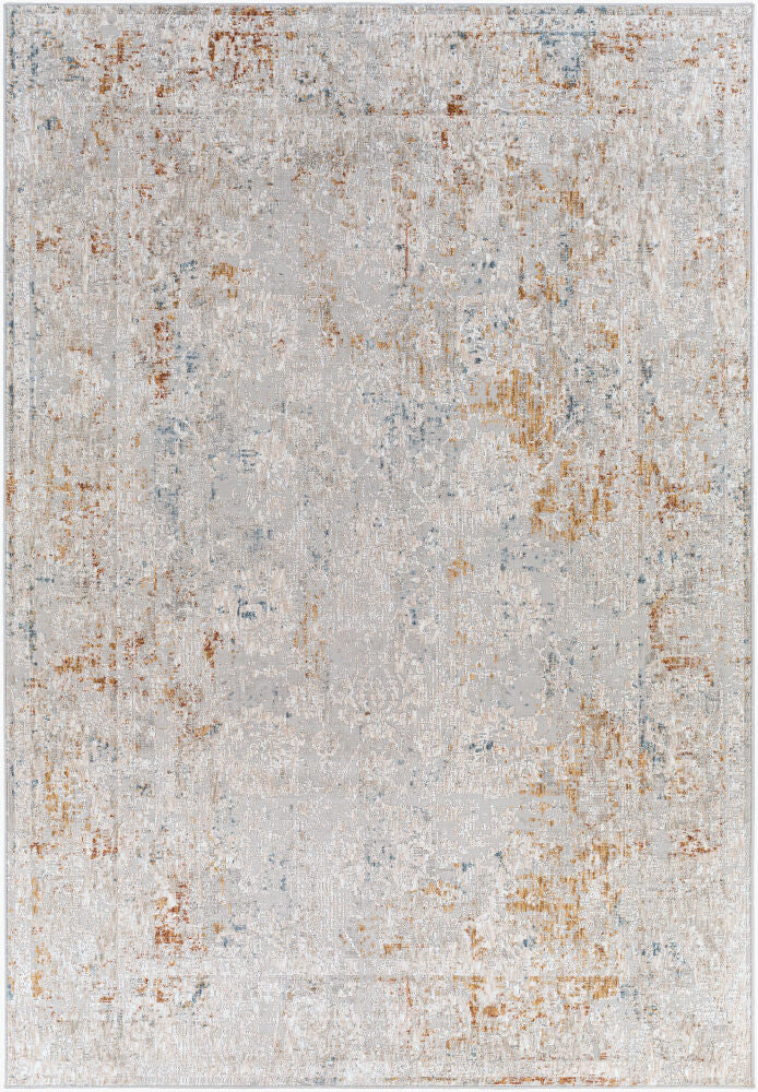Carmel Machine Woven Rug — Blue/Brown