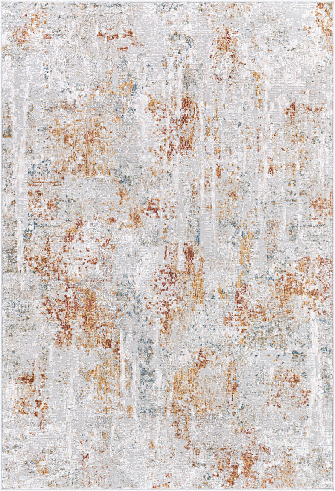 Carmel Machine Woven Rug — Blue/Brown