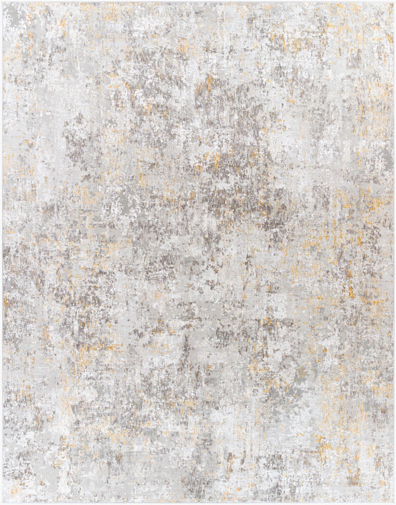 Carmel Machine Woven Rug — Brown/Light Gray
