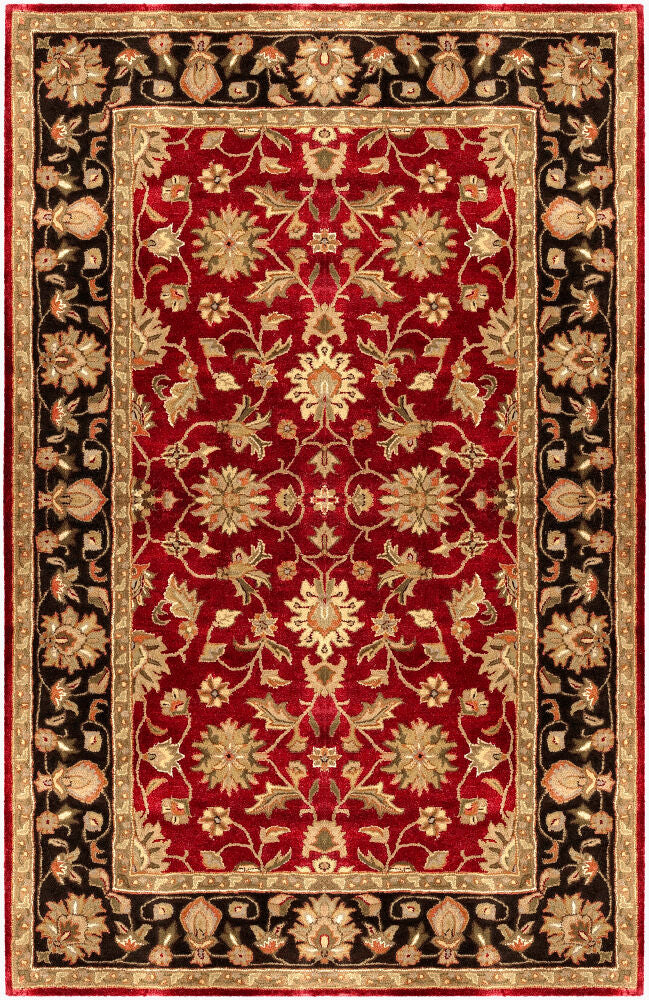 Crowne Handmade Rug — Black/Brown
