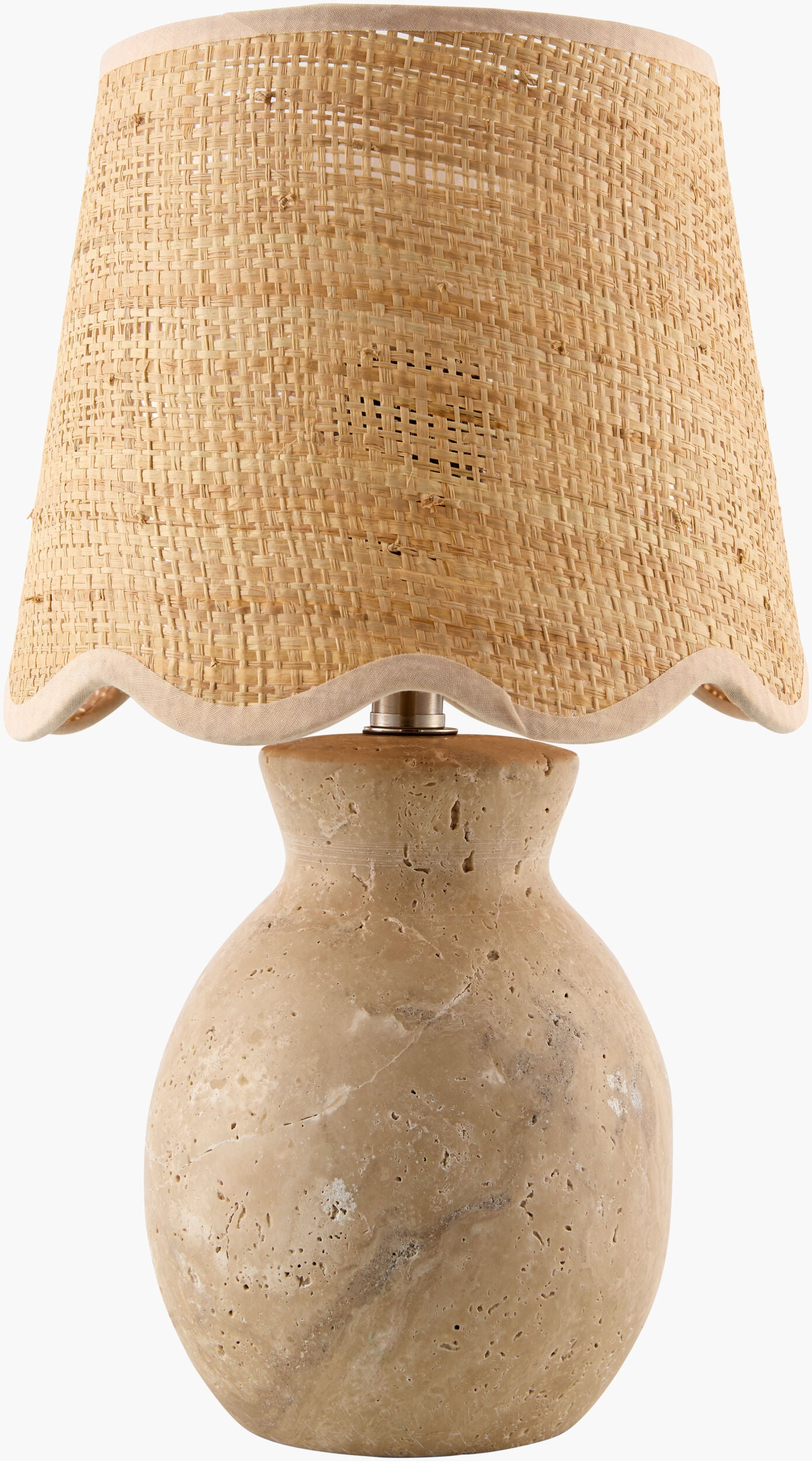 Cerava Accent Table Lamp — Brown