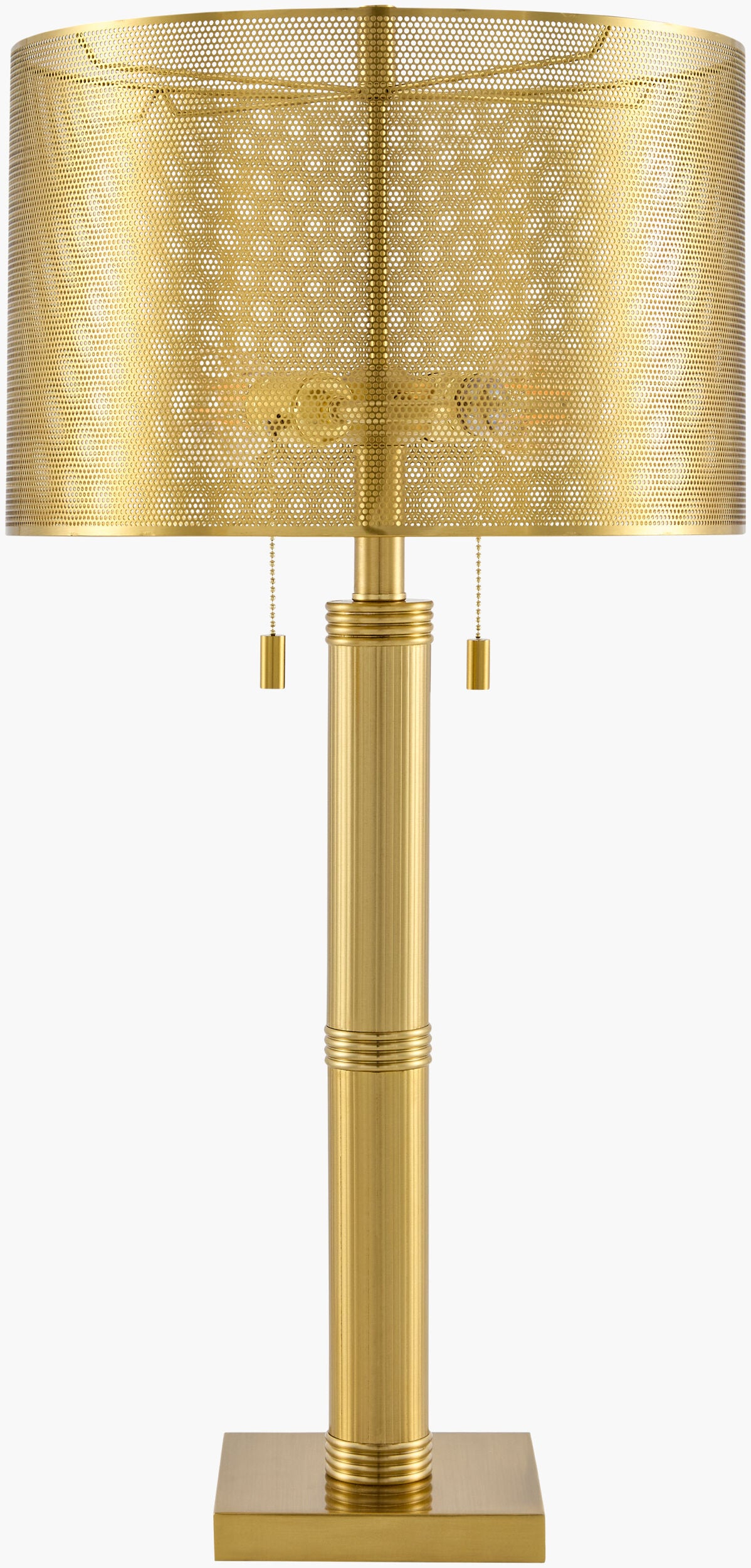 Corvane Accent Table Lamp — Metallic - Gold