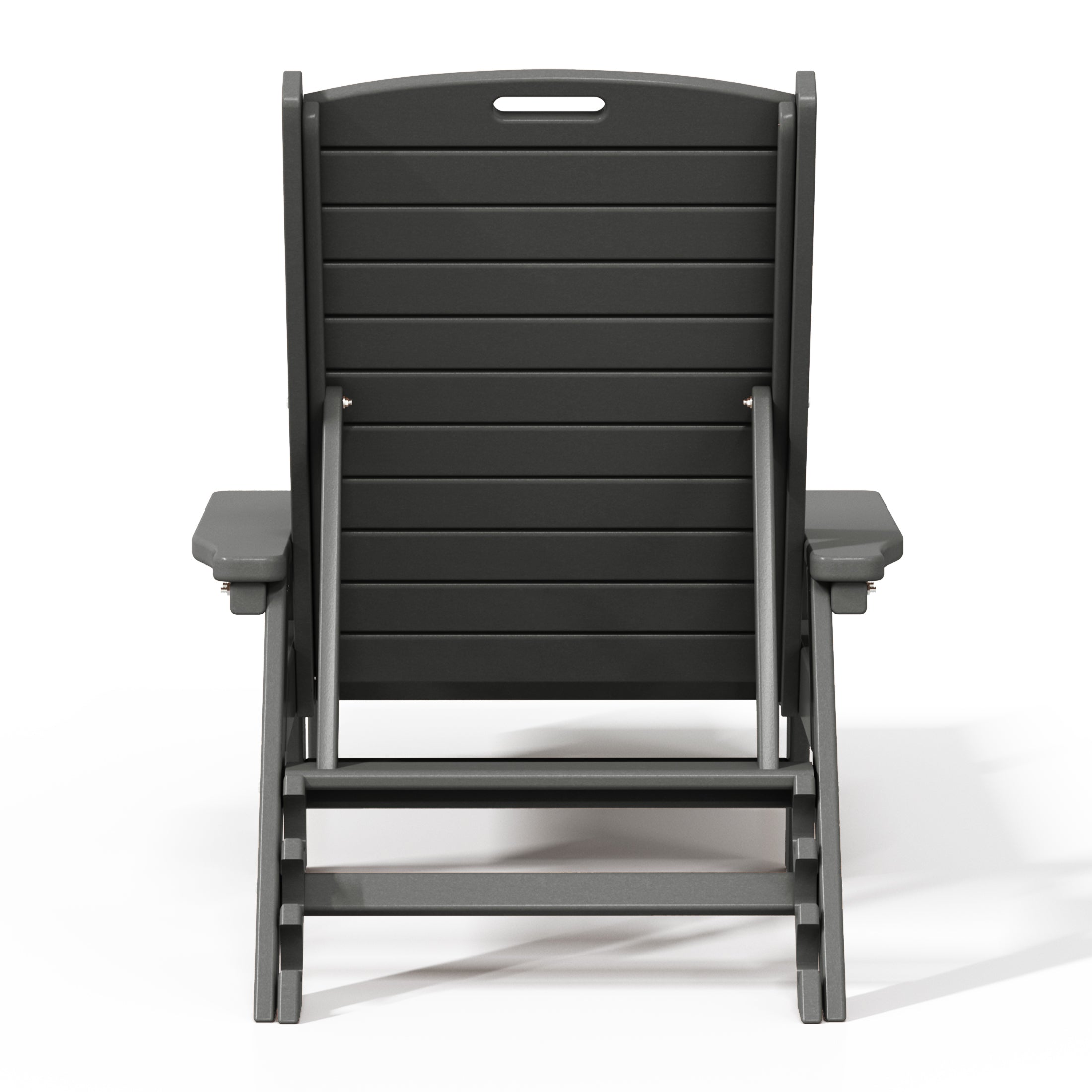 Santa Monica All-Weather Outdoor Reclining Sun Lounger with Arm Rests Seahawk Designs Patio Chaise Lounges