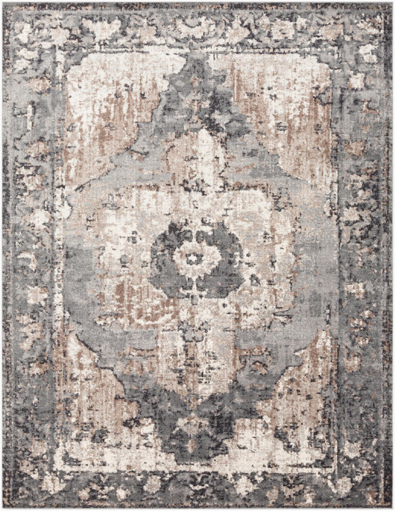 Chelsea Machine Woven Rug — Camel/Charcoal