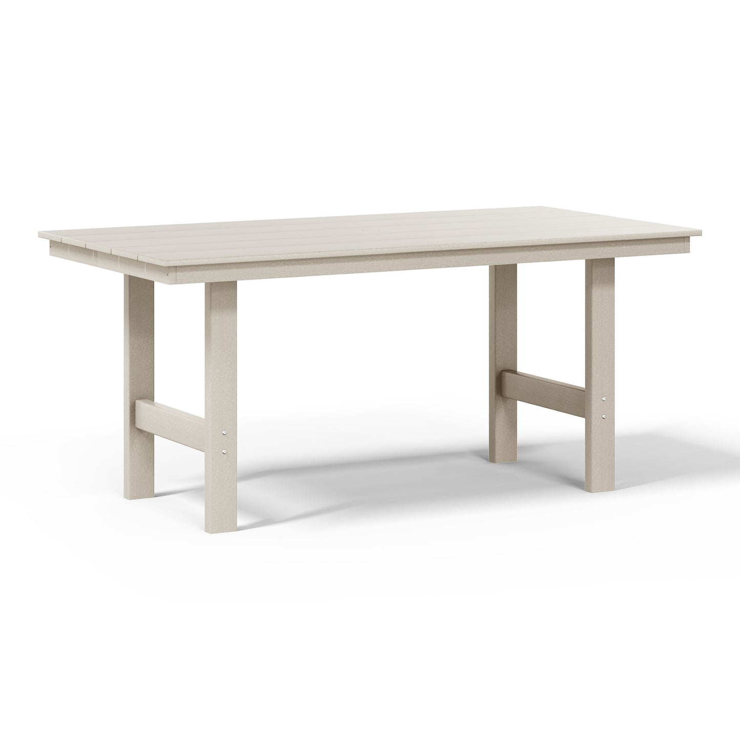 Tuscany 66" x 34" Rectangular Dining Table Sand Seahawk Designs Patio Dining Tables