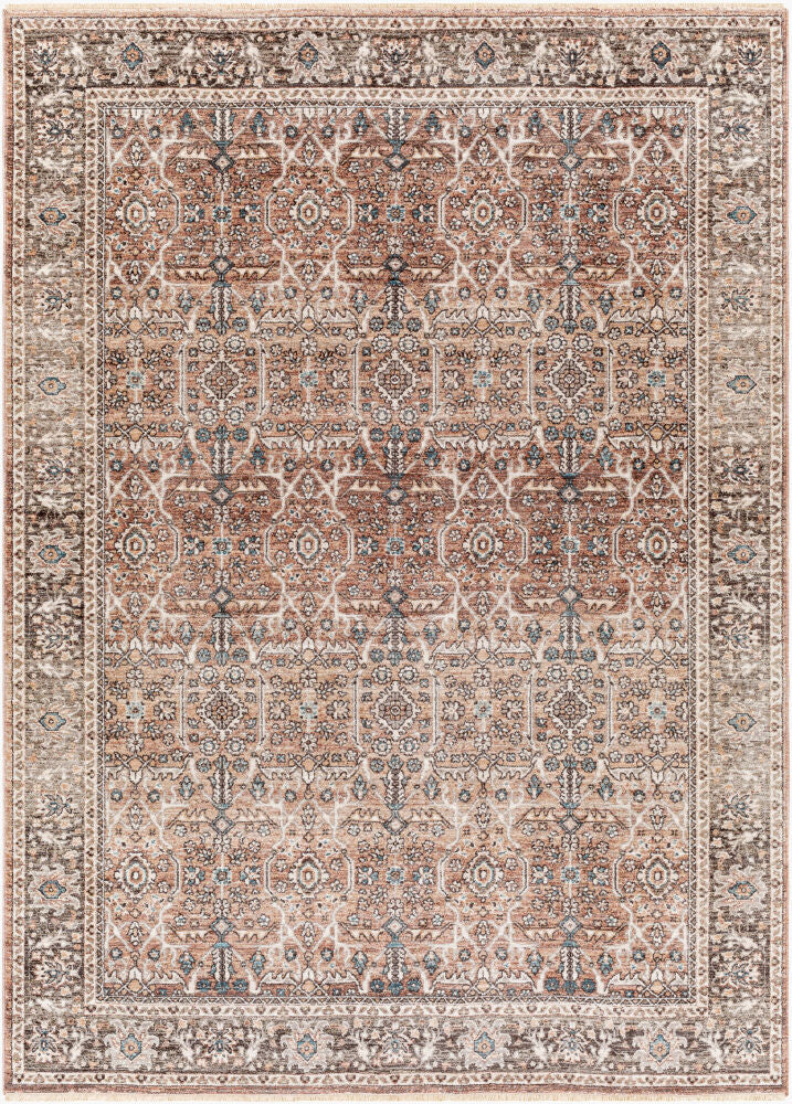 Carlisle Machine Woven Rug — Brown/Cream
