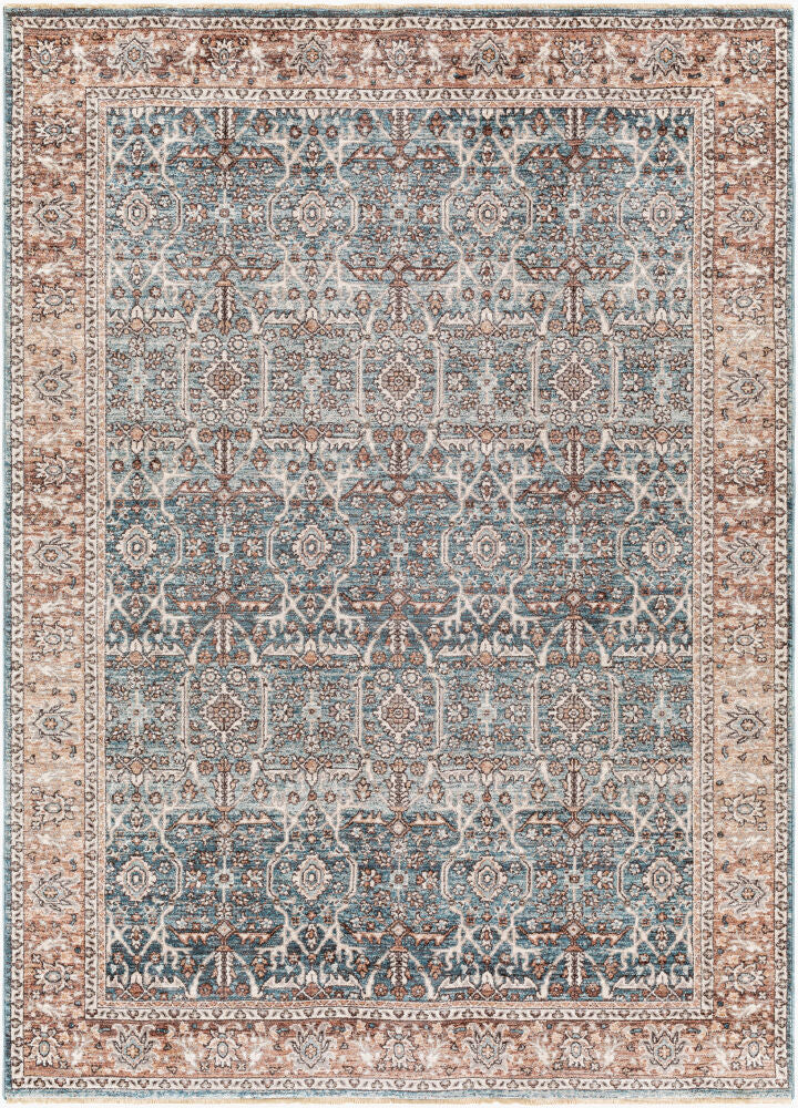 Carlisle Machine Woven Rug — Charcoal/Cream