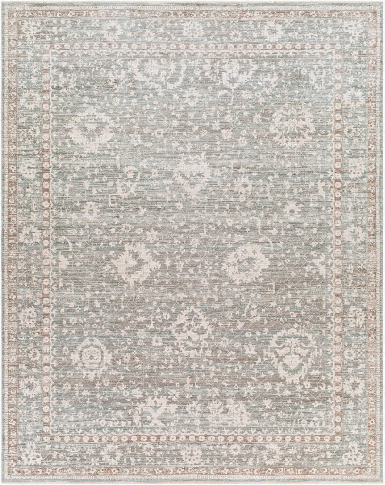 Carlisle Machine Woven Rug — Ivory/Light Gray