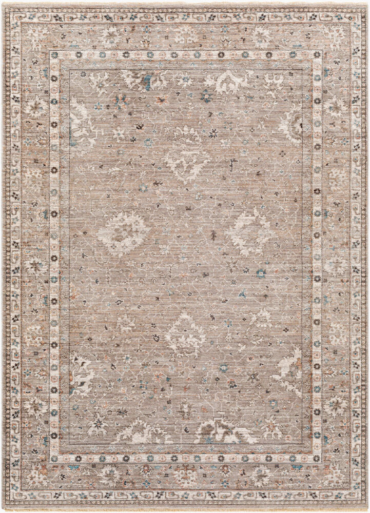 Carlisle Machine Woven Rug — Brown/Charcoal