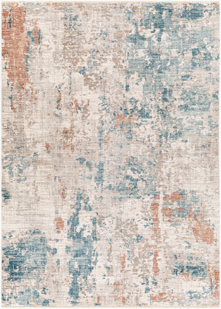 Carlisle Machine Woven Rug — Charcoal/Cream