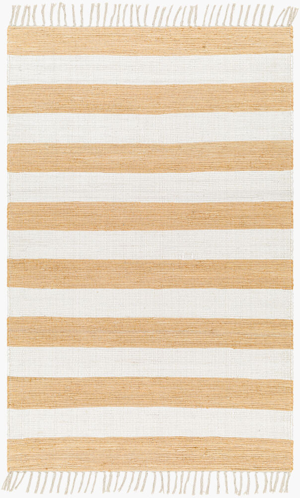 Cotone Handmade Rug — Camel/White