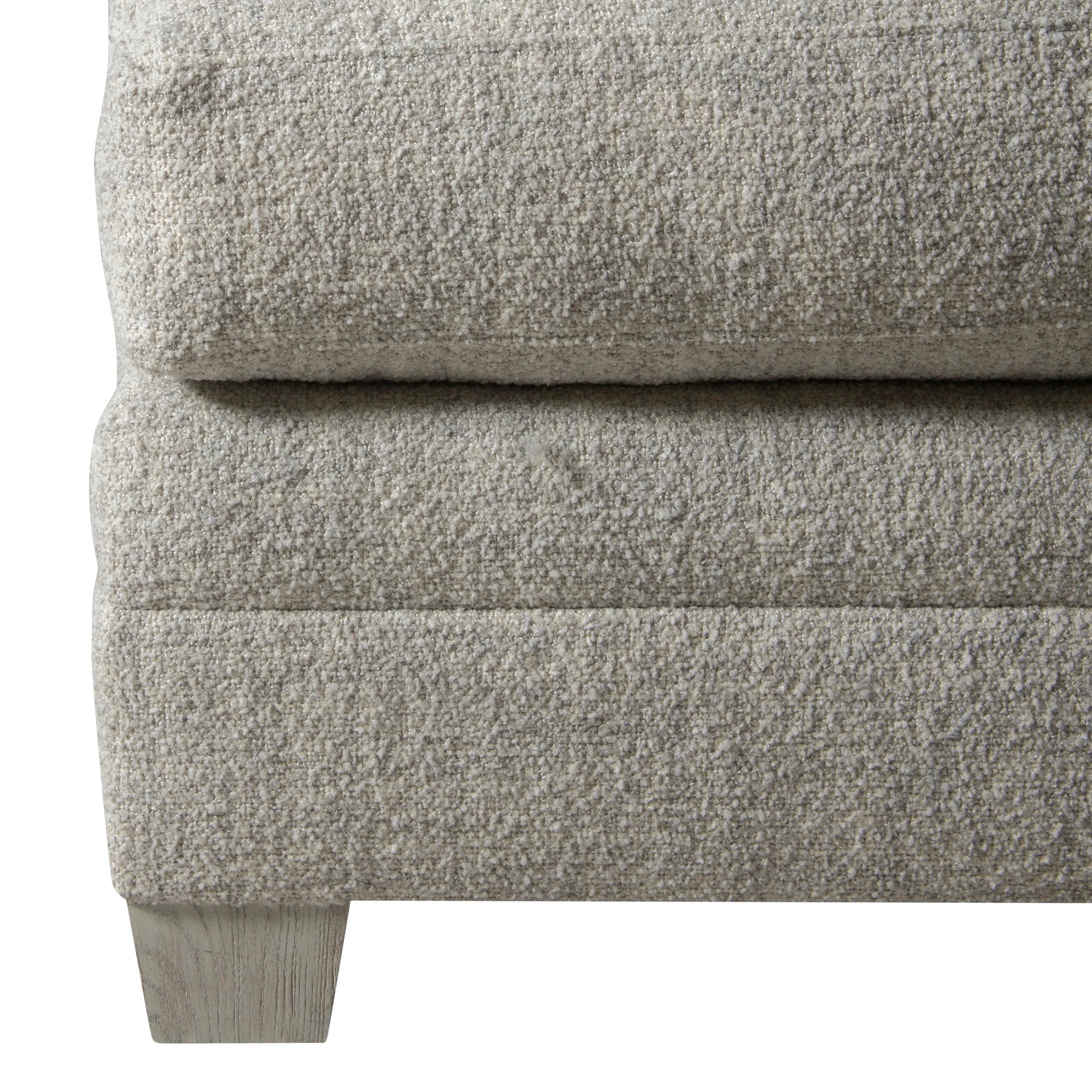 Bernhardt Rollins Fabric Sofa — Low Arms, Lofty Comfort Bernhardt Sofa
