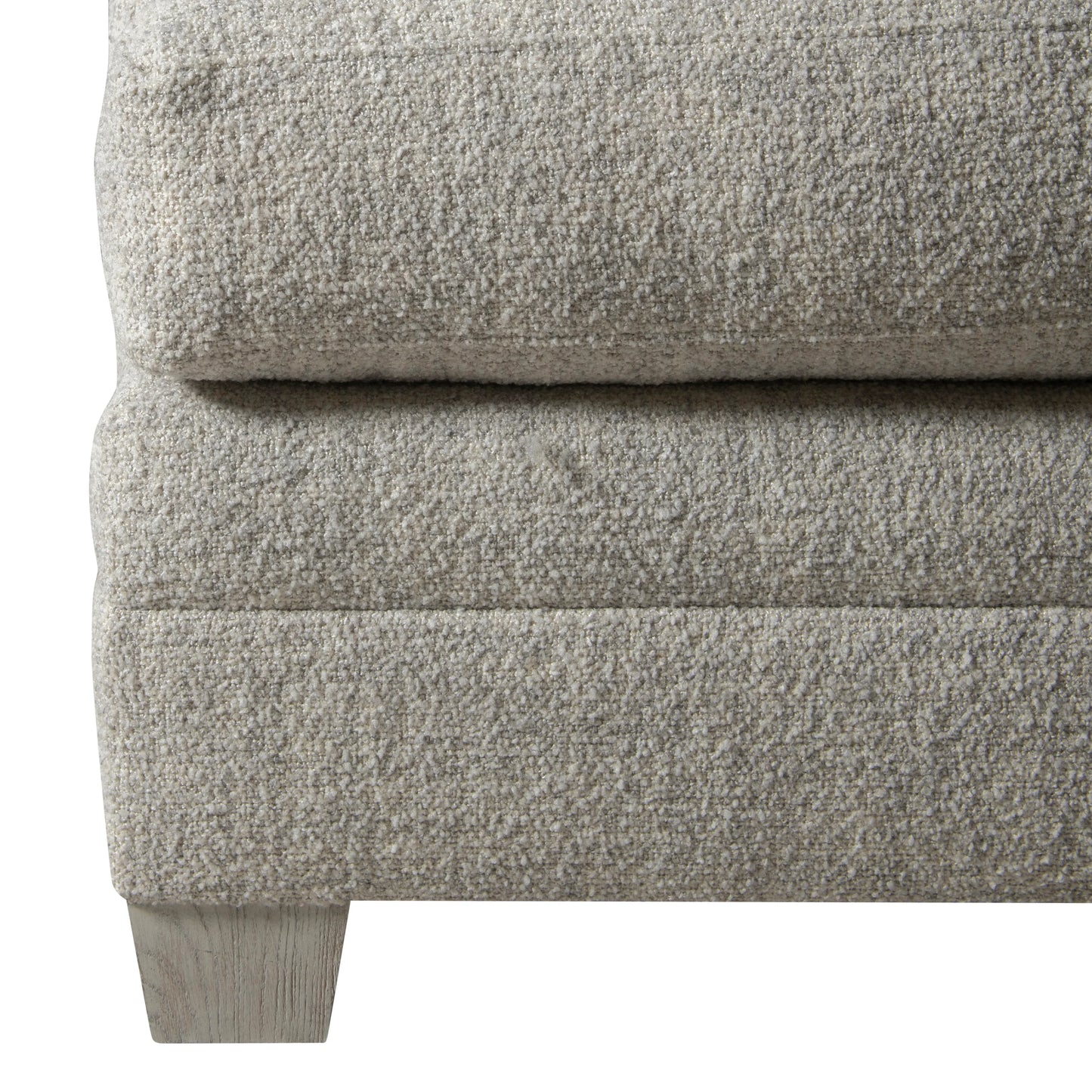 Bernhardt Rollins Fabric Sofa — Low Arms, Lofty Comfort Bernhardt Sofa