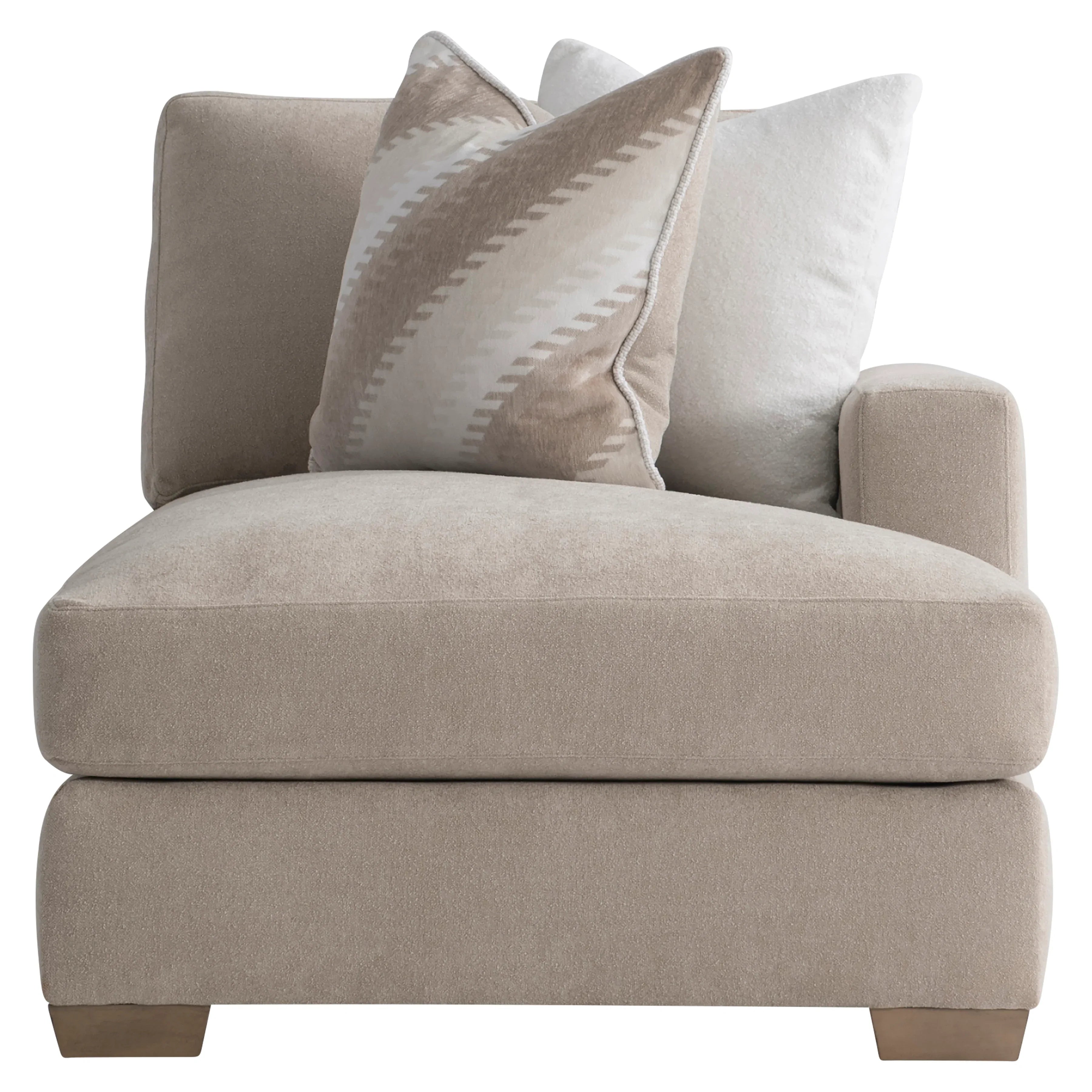 Dawkins Fabric Right Arm Chaise Bernhardt Living