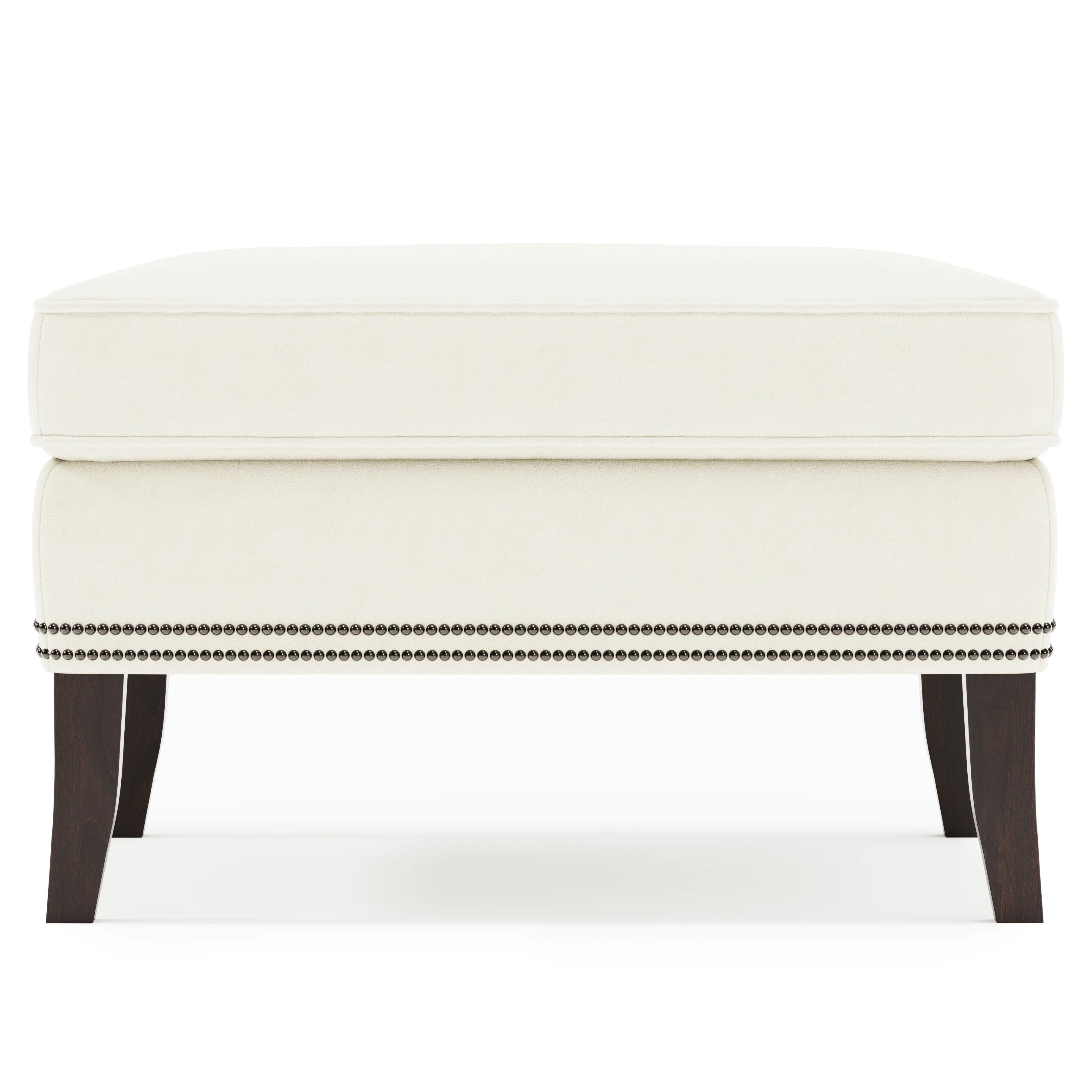 Kingston Leather Ottoman Bernhardt Interiors