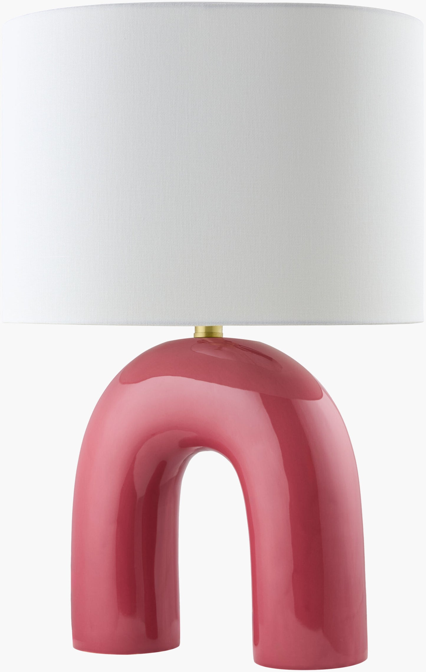 Calvert Accent Table Lamp — Peach