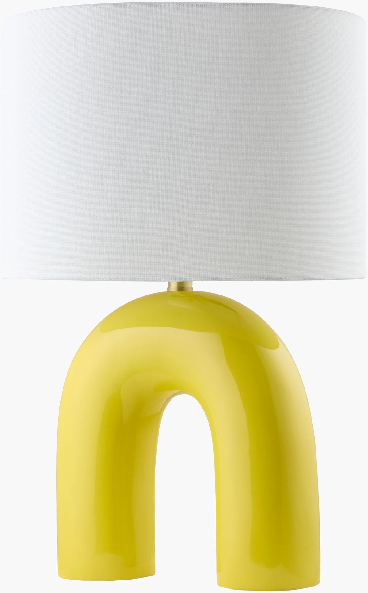 Calvert Accent Table Lamp — Bright Yellow