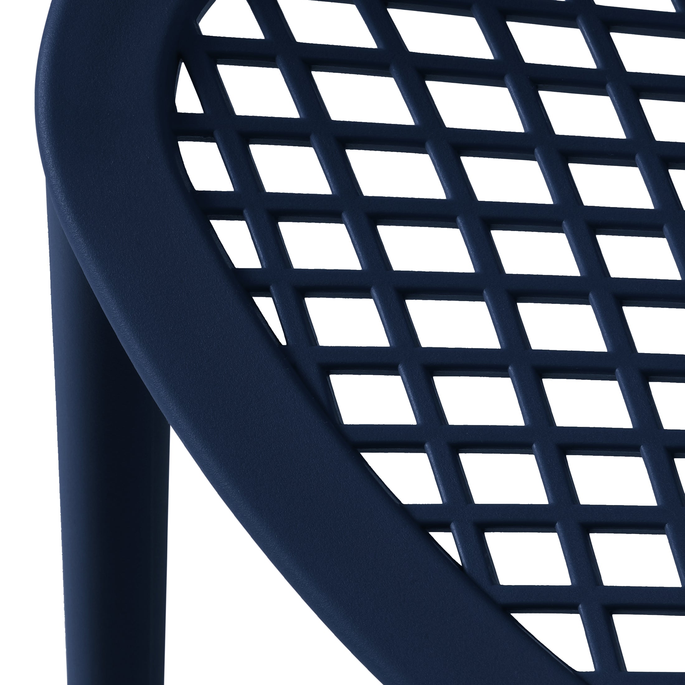 Polyform Stacking Dining Side Chair (Set of 2) Seahawk Designs Patio Dining Chairs