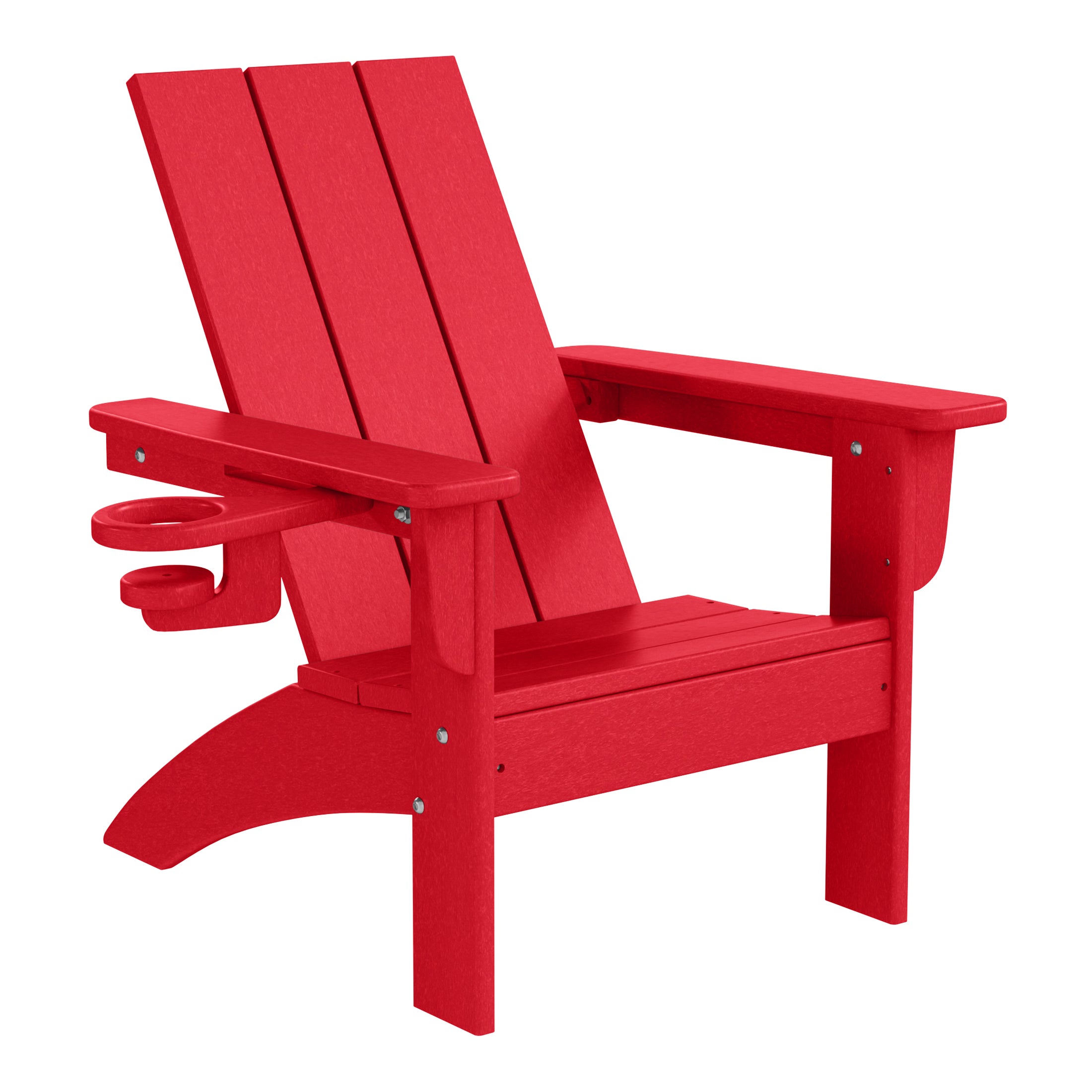 Tiny Terraces Kids Adirondack Chair with Cup Holder (Set of 2) Seahawk Designs Kids Adirondack Chairs