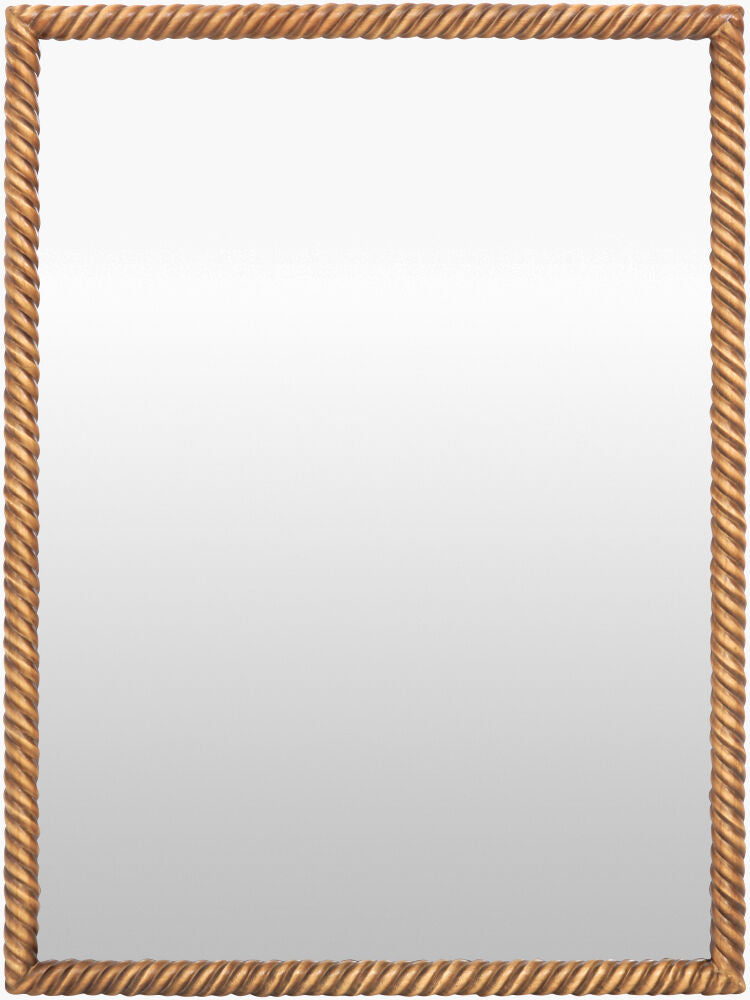 Calayan Accent Mirror — Brown