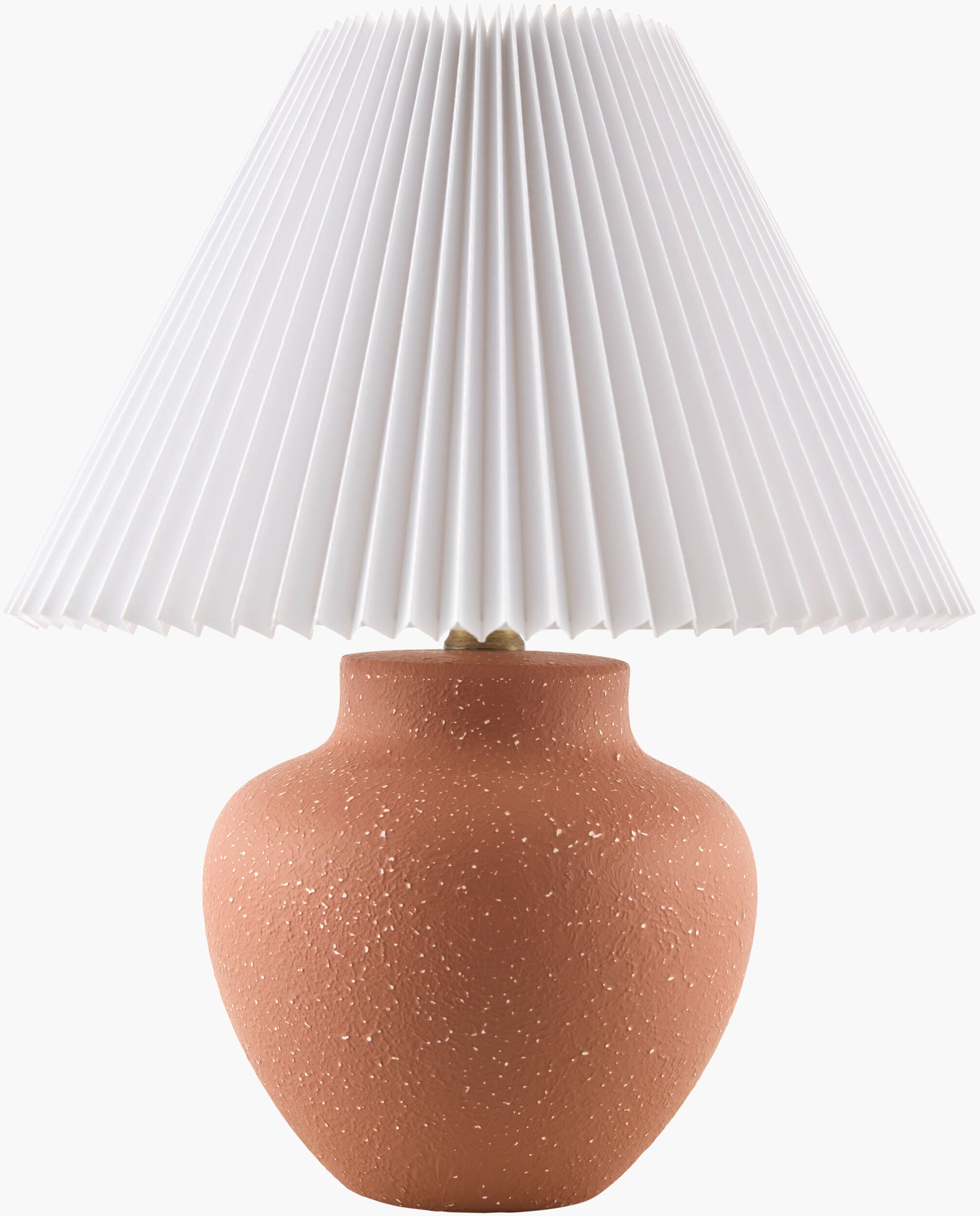 Clayden Accent Table Lamp — Red