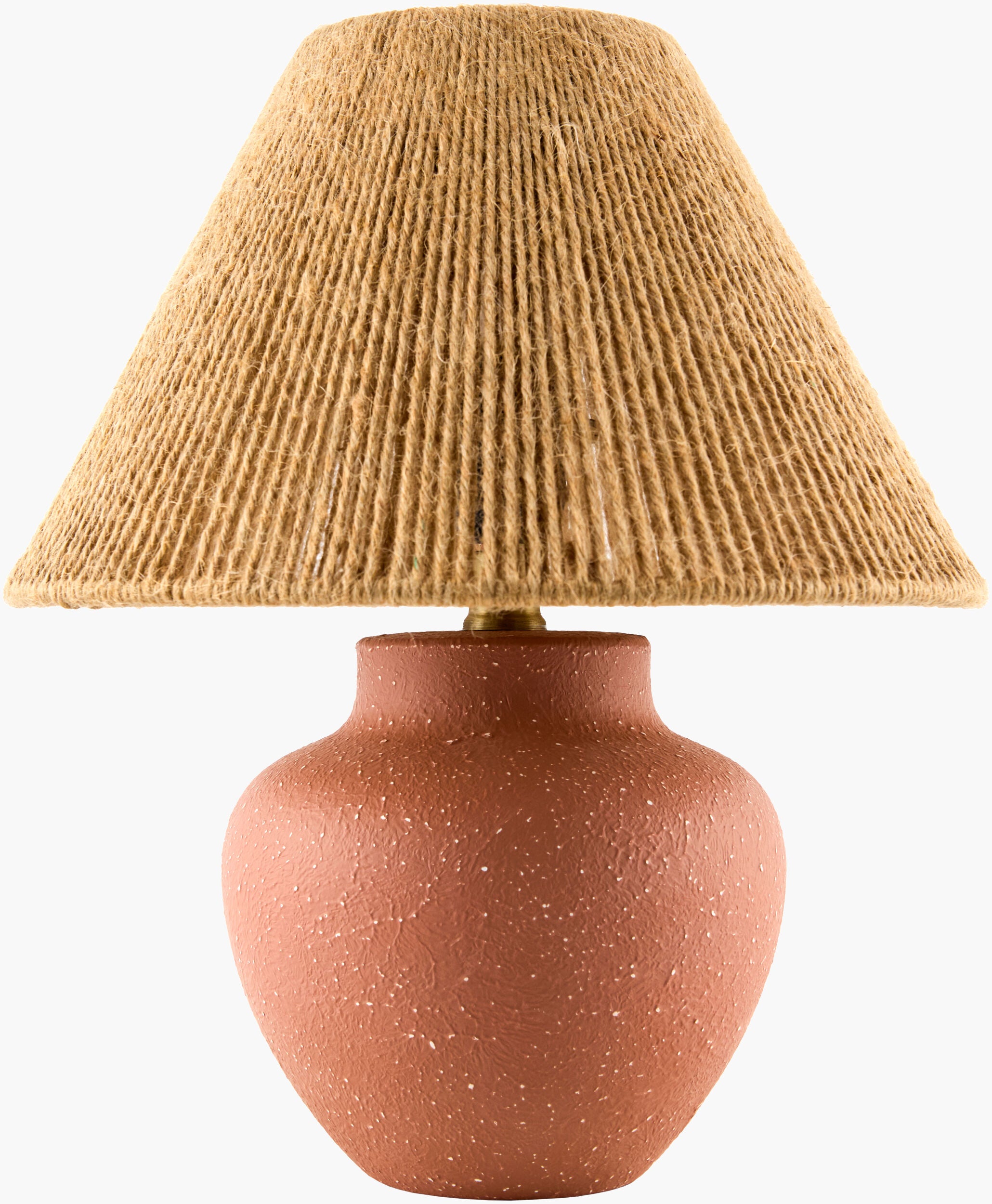 Clayden Accent Table Lamp — Red