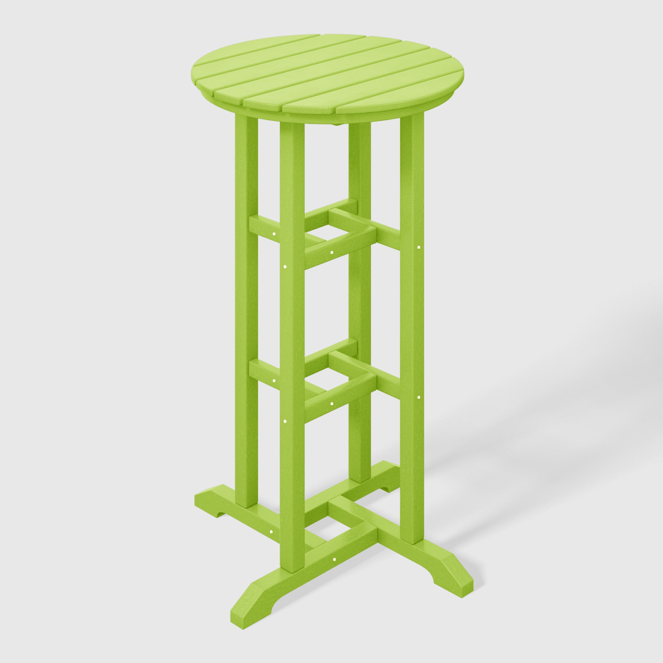 Stockholm All-Weather Outdoor Round Bar Bistro Table (42" Height) Seahawk Designs Patio Bar Tables