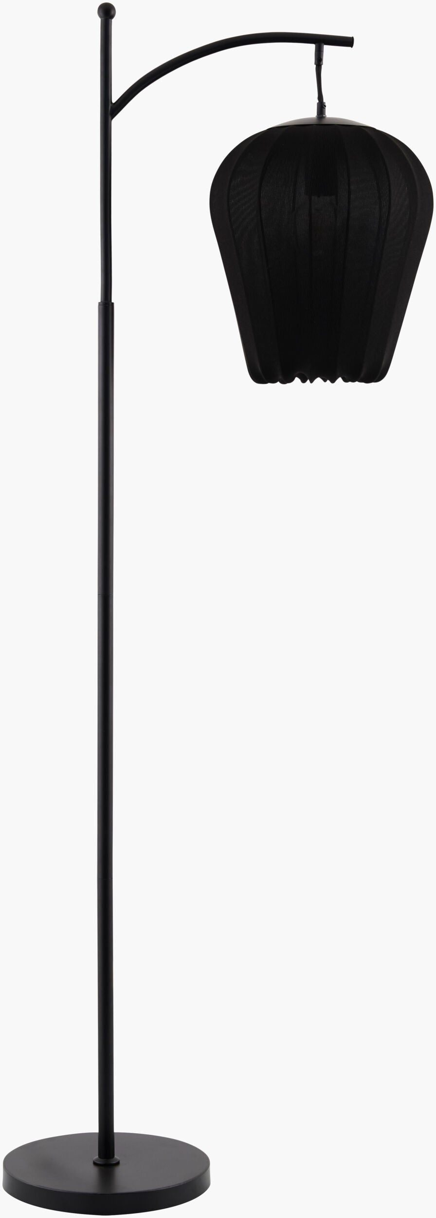 Cayo Task Floor Lamp — Black