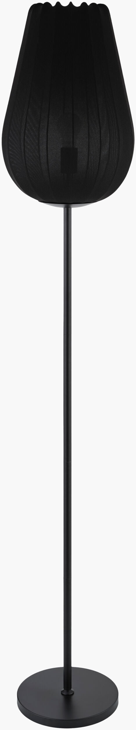 Cayo Task Floor Lamp — Black