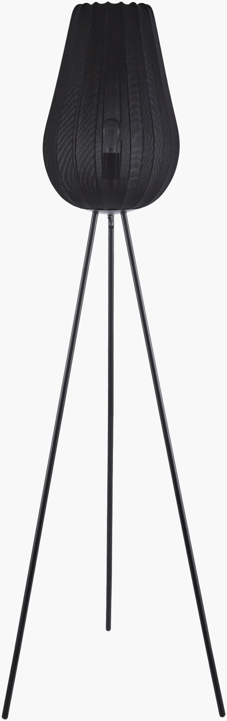 Cayo Task Floor Lamp — Black