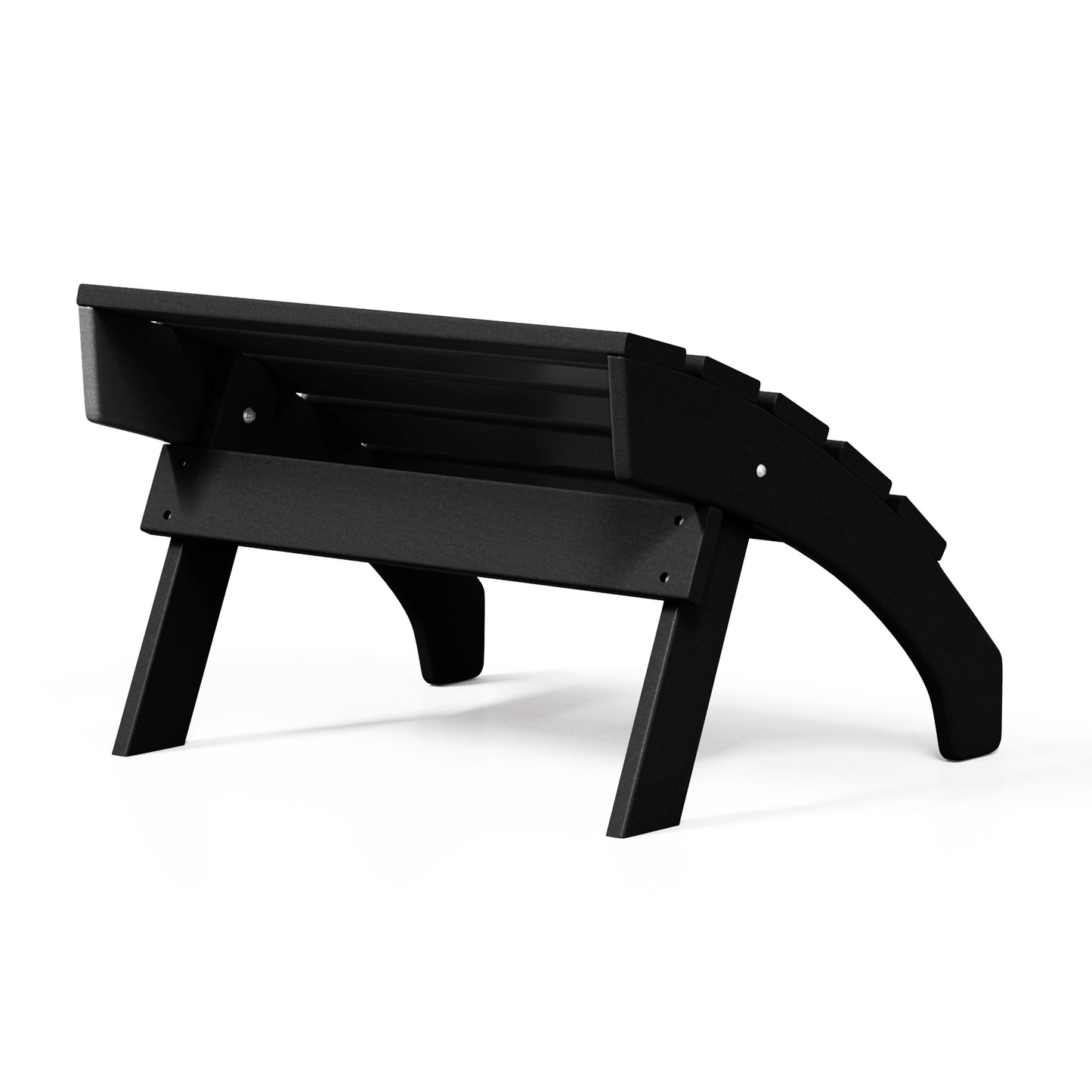 Westport All-Weather Outdoor Adirondack Folding Foot Rest/Ottoman Seahawk Designs Patio Ottomans