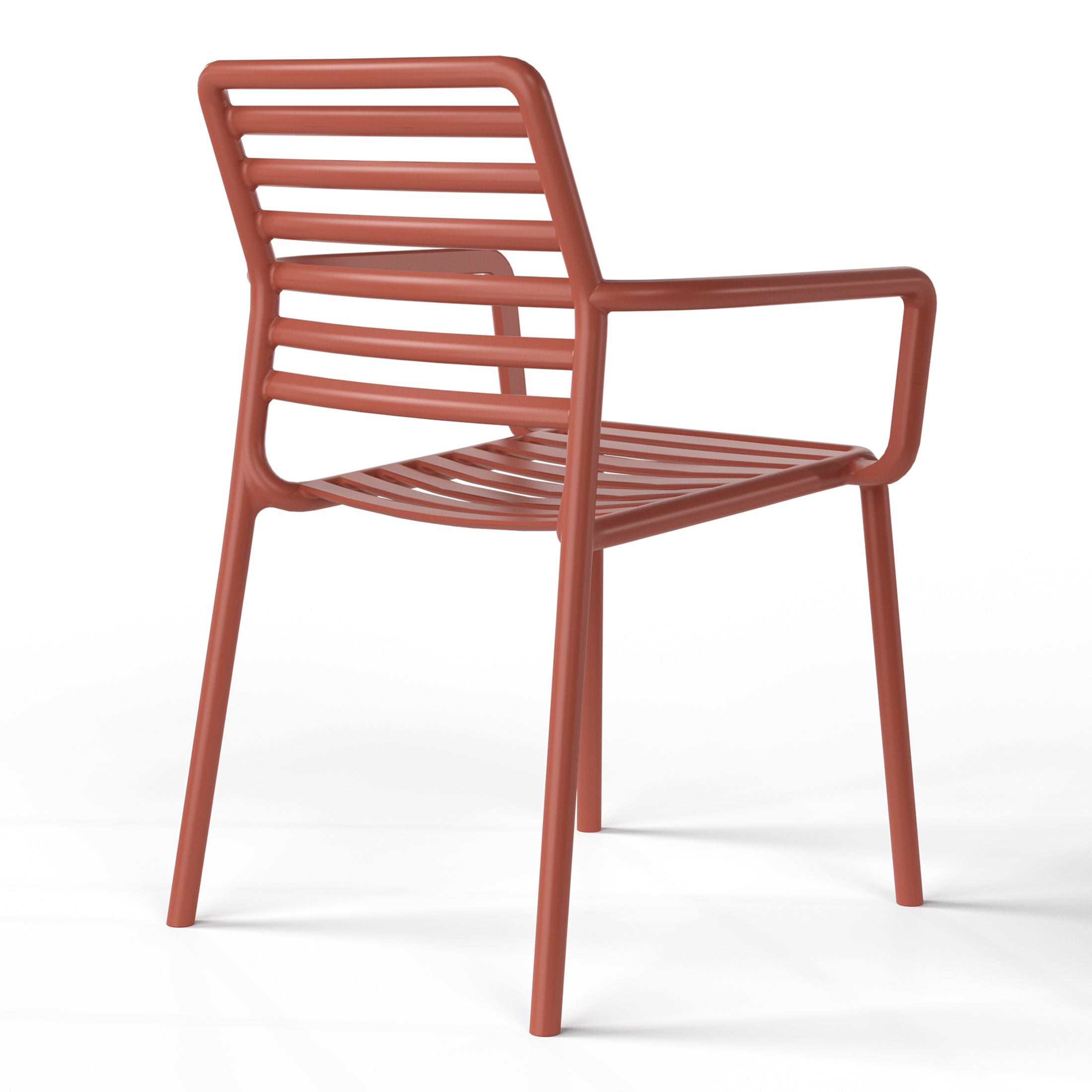 Polyform Stacking Dining Arm Chair (Set of 4) Seahawk Designs Patio Dining Chairs