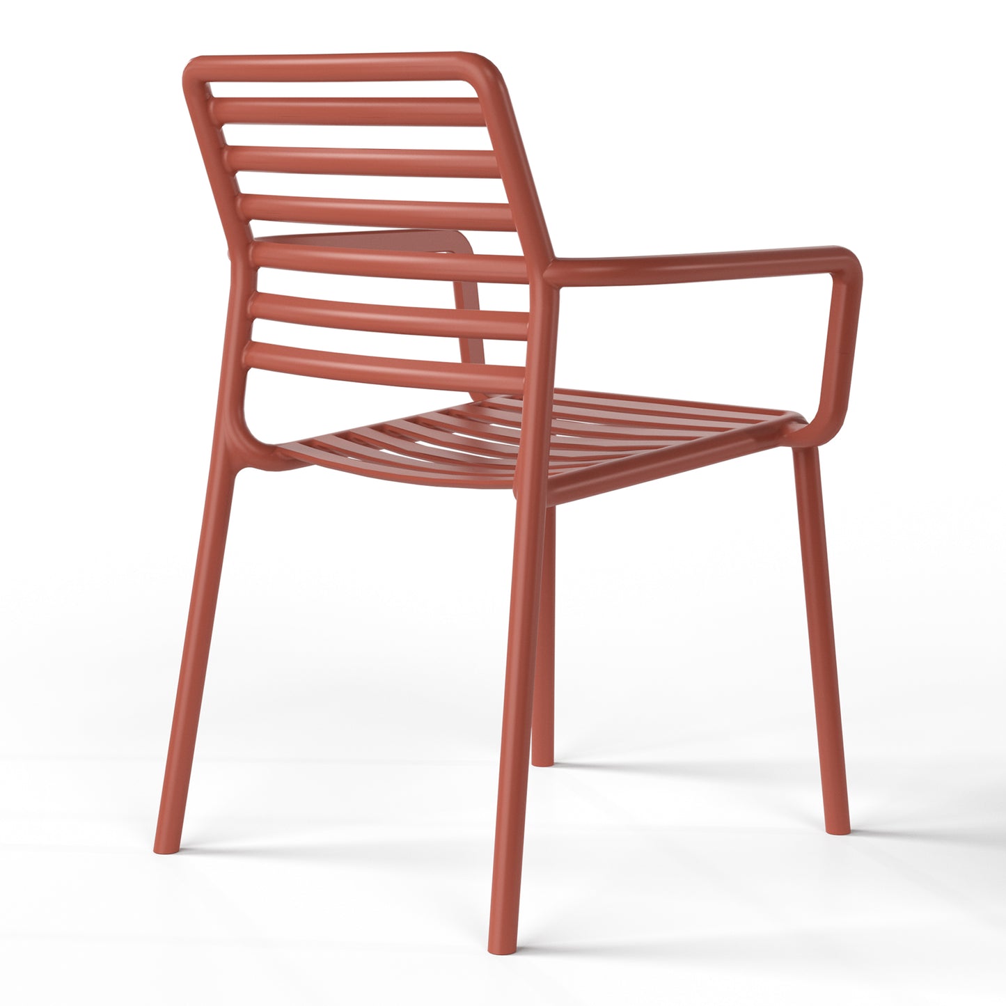 Polyform Stacking Dining Arm Chair (Set of 4) Seahawk Designs Patio Dining Chairs