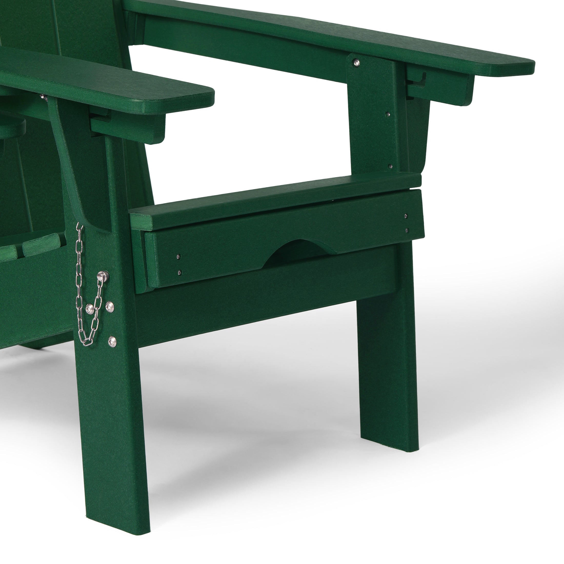 Chatham Folding Adjustable Adirondack Chair with Cup Holder and Hideaway Ottoman Seahawk Designs Adirondack Chairs