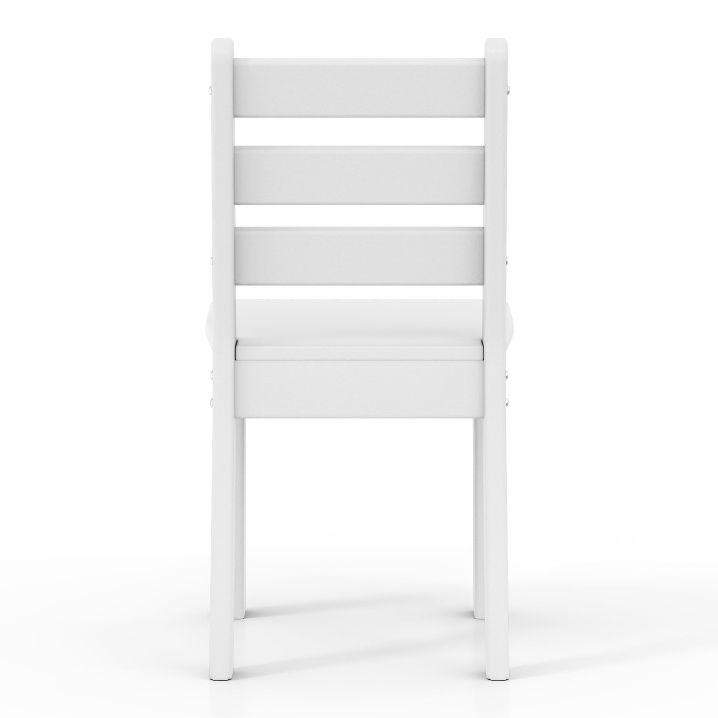 Tiny Terraces Kids' All-Weather Outdoor Dining Chair (Set of 2) Seahawk Designs Kids Patio Dining Chairs