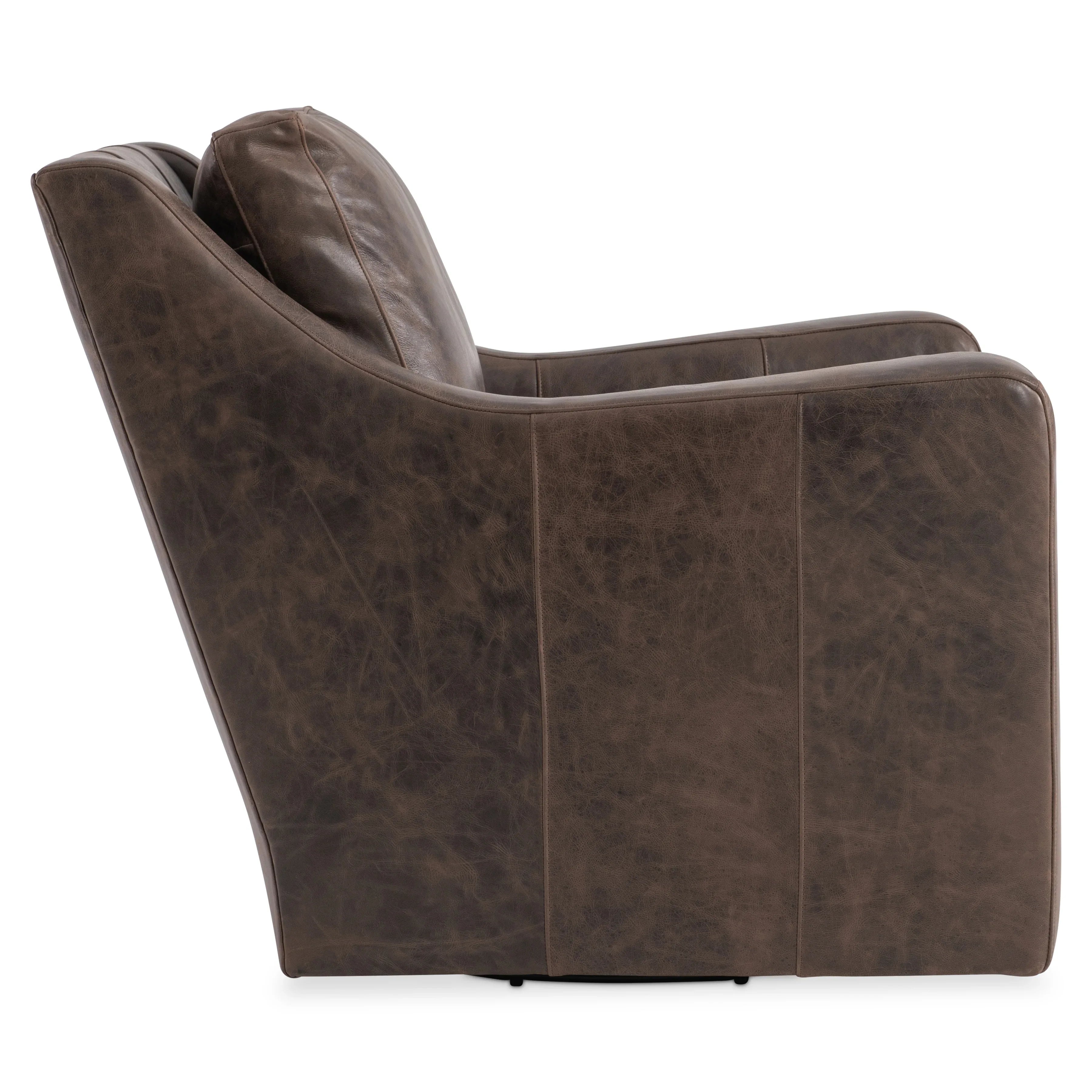 Ventura Leather Swivel Chair Bernhardt Living