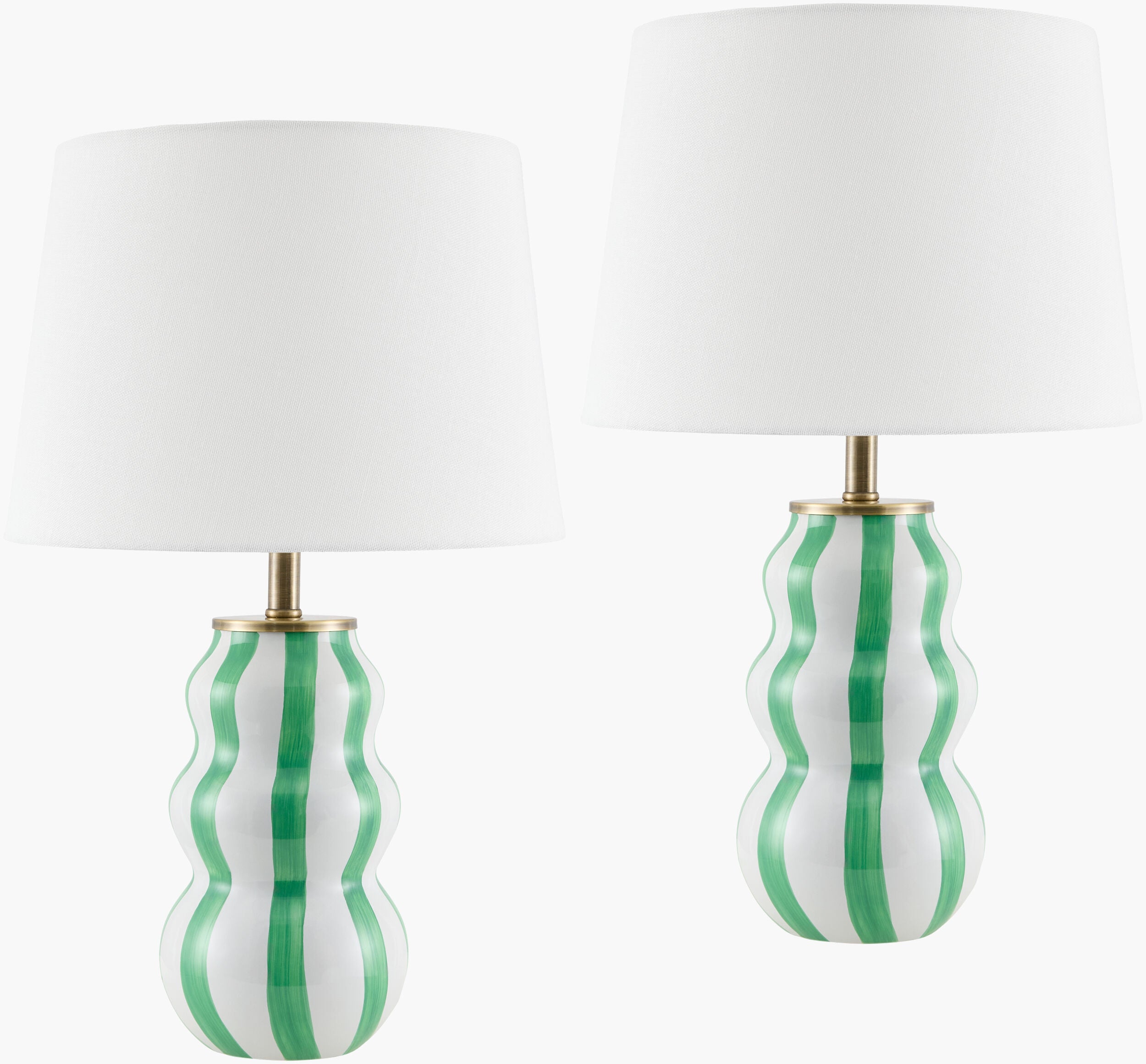 Dicomano Accent Table Lamp — Green