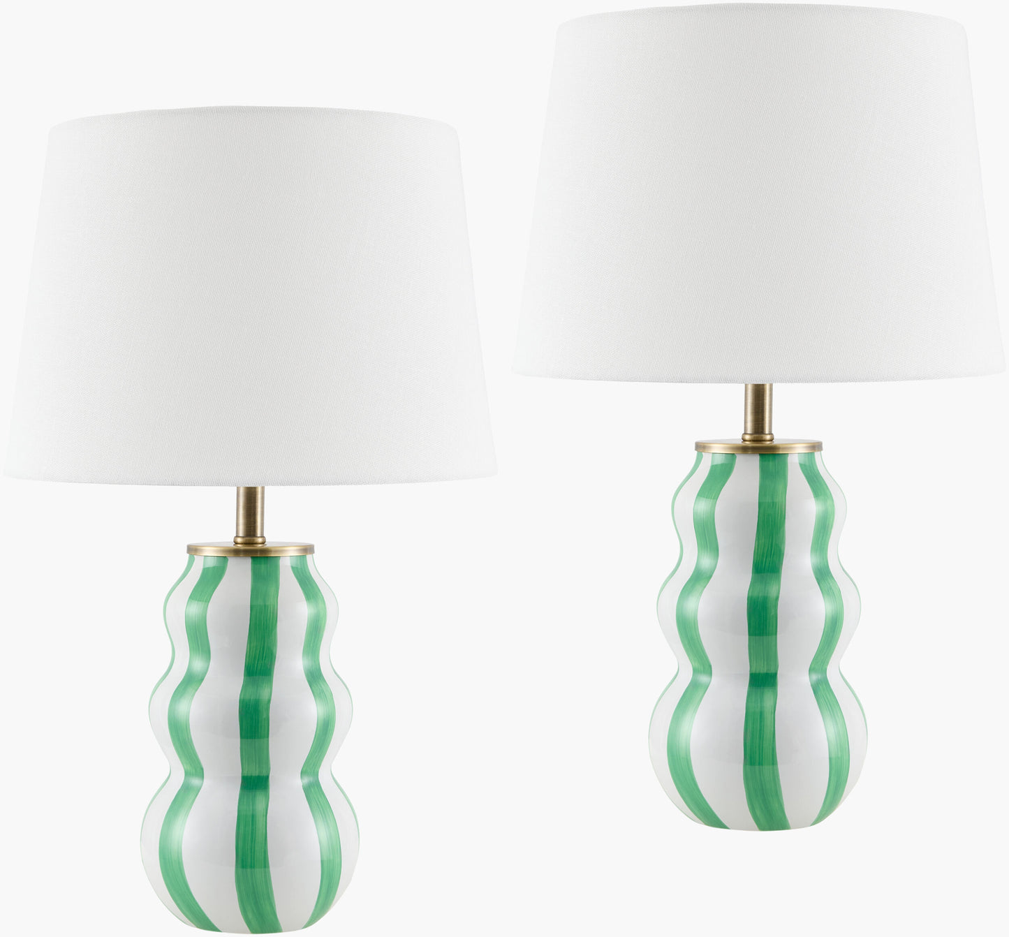 Dicomano Accent Table Lamp — Green